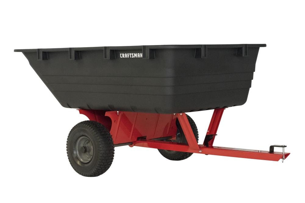 CRAFTSMAN 17-cu ft Poly Dump Cart in the Dump Carts department at Lowes.com