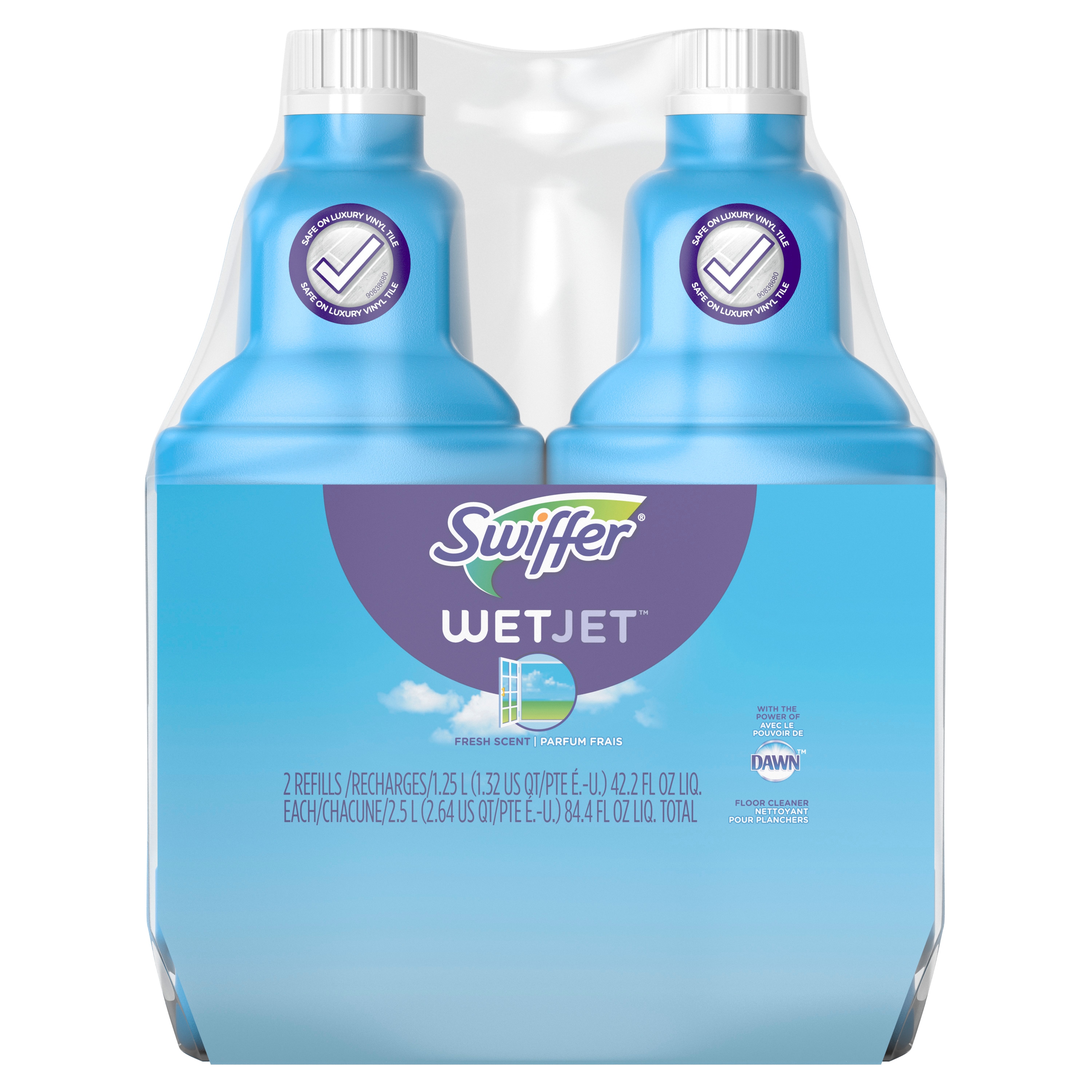 Athletic Works Jet Squeeze Bottle - Blue - 24 fl oz