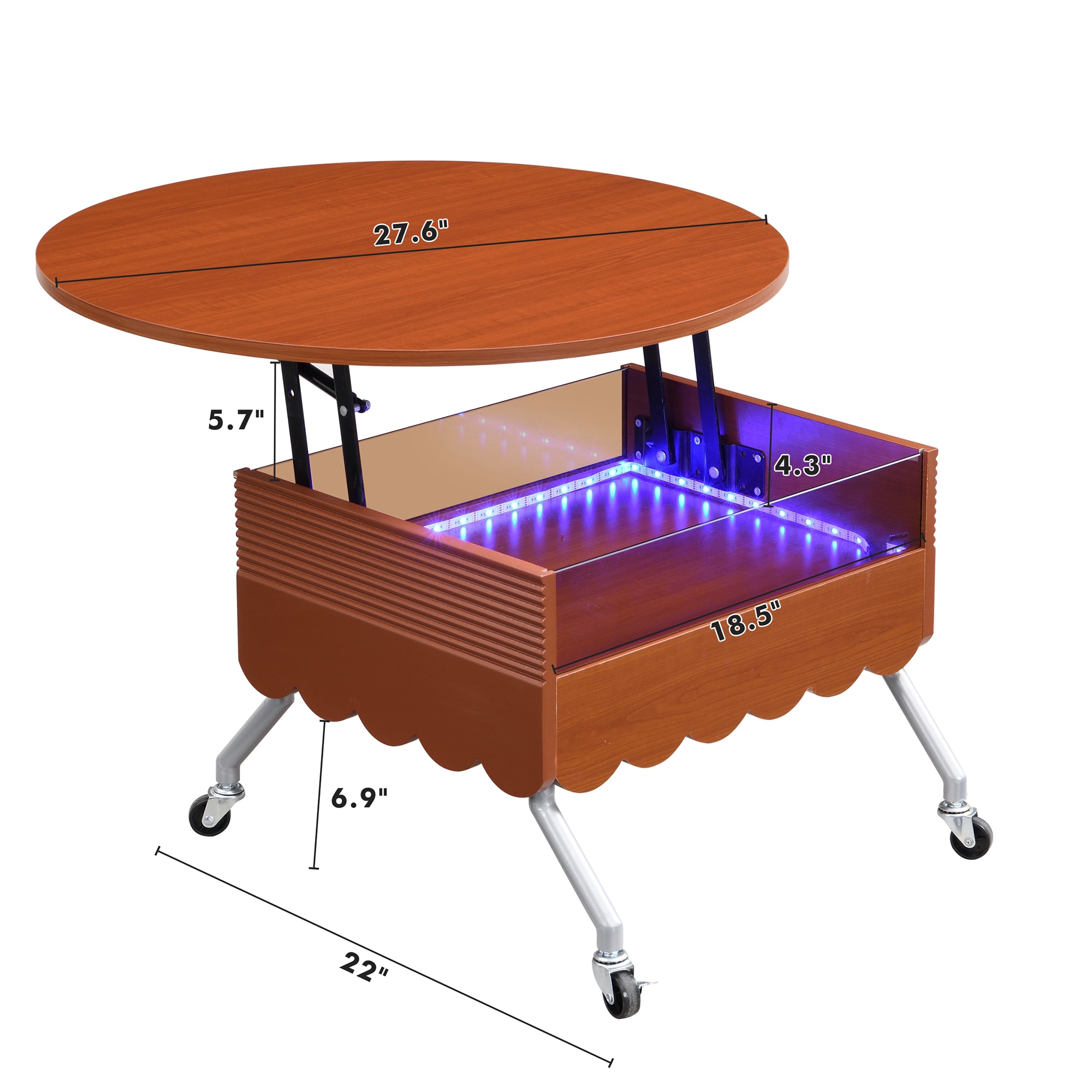 ModernLuxe L3P-N735P231430N Coffee-Tables - View #9