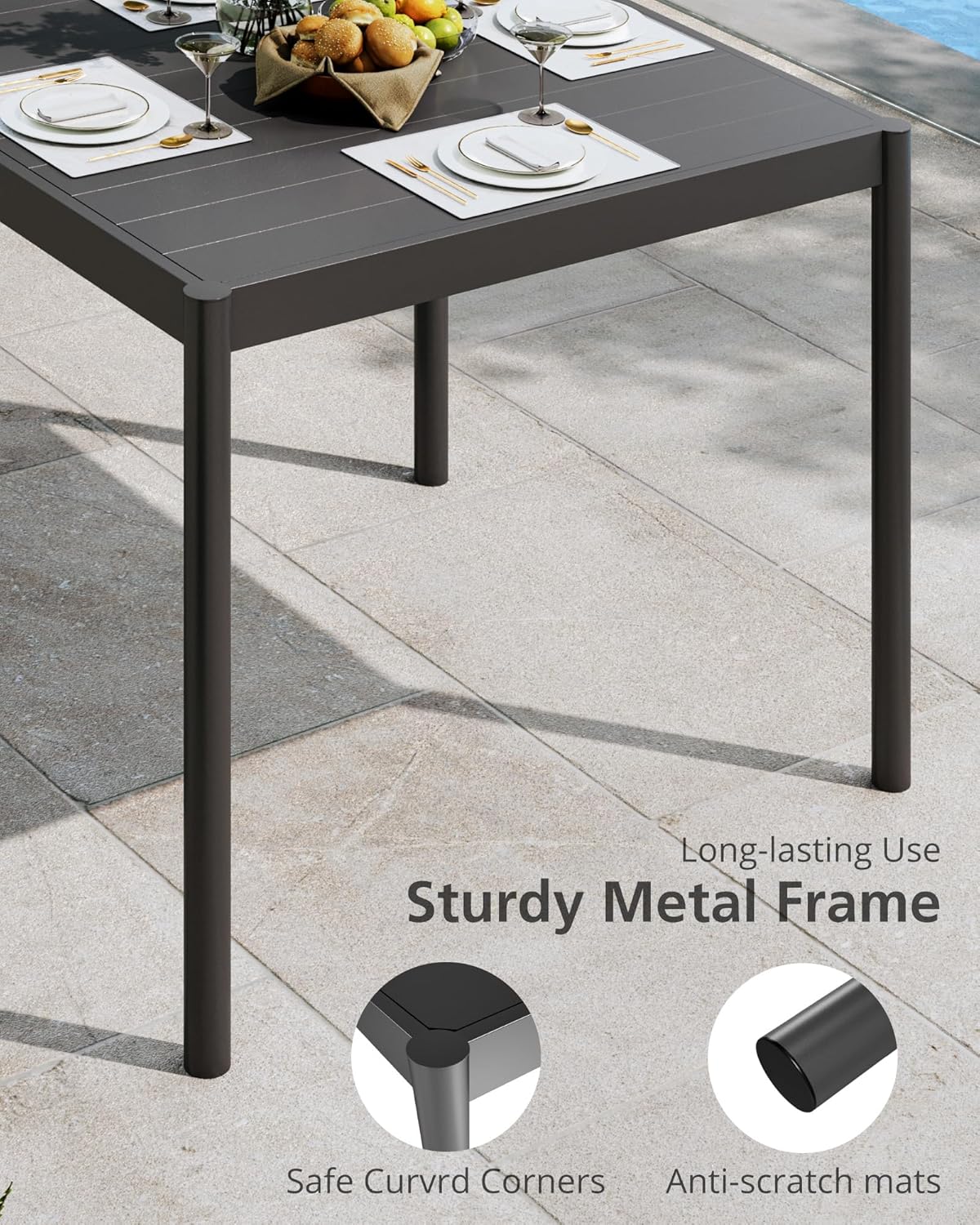 Garvee YYWPHO34TCQ3DF Patio-Tables - View #5