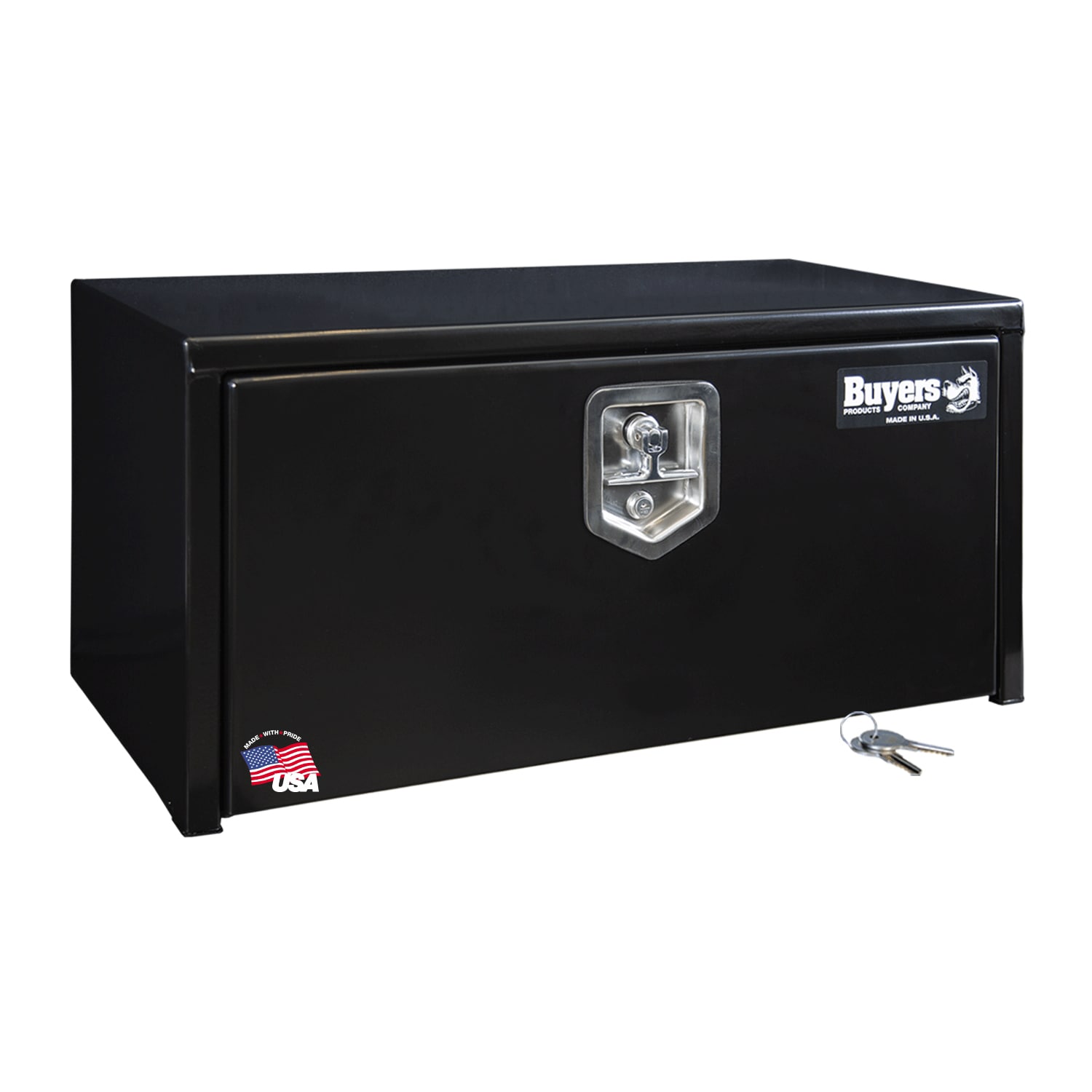 Buyers Products 1703353 30-in x 12-in x 14-in Black Steel Steel Underbody Truck Tool Box