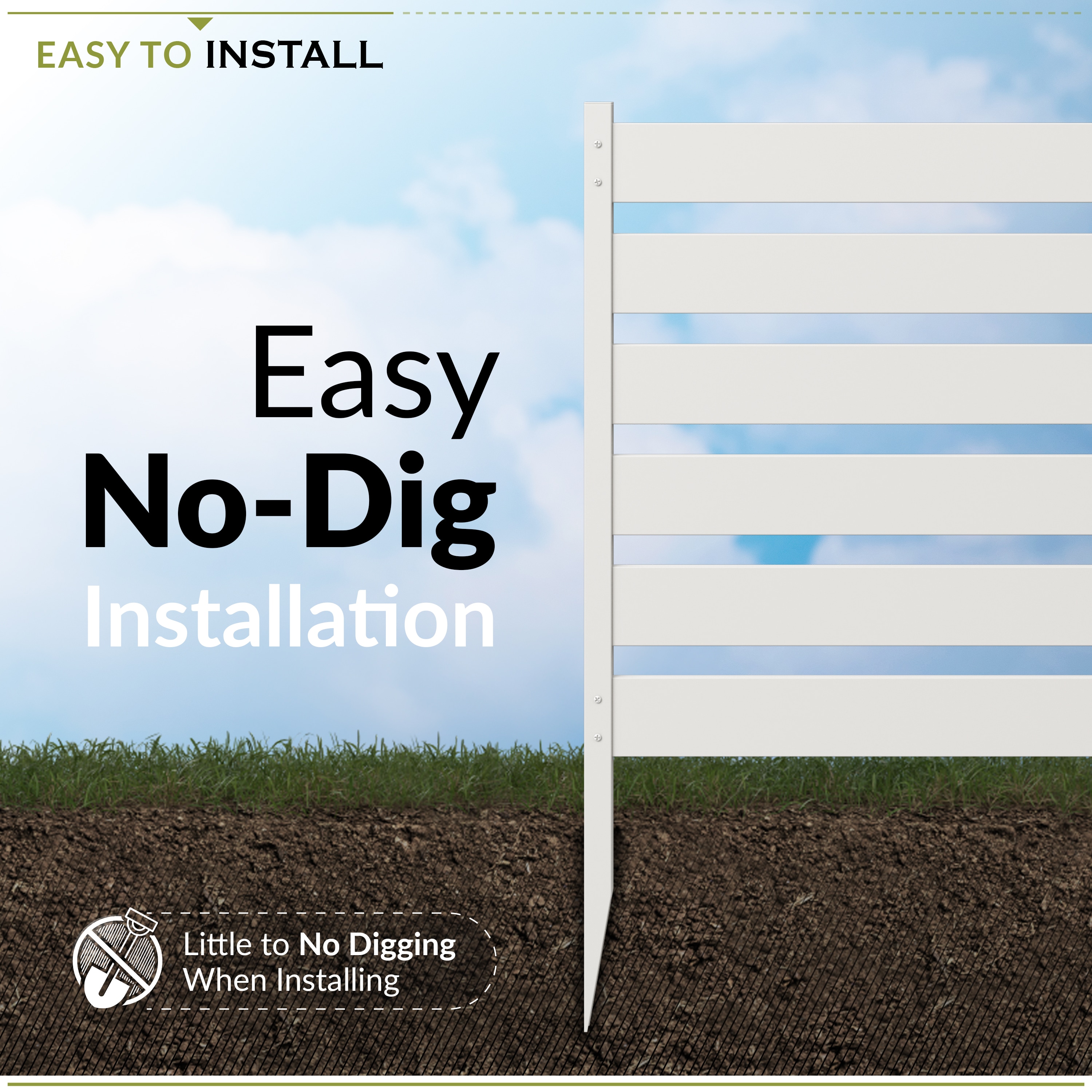 Zippity Outdoor Products ZP19065 Vinyl-Fence-Panels - View #3