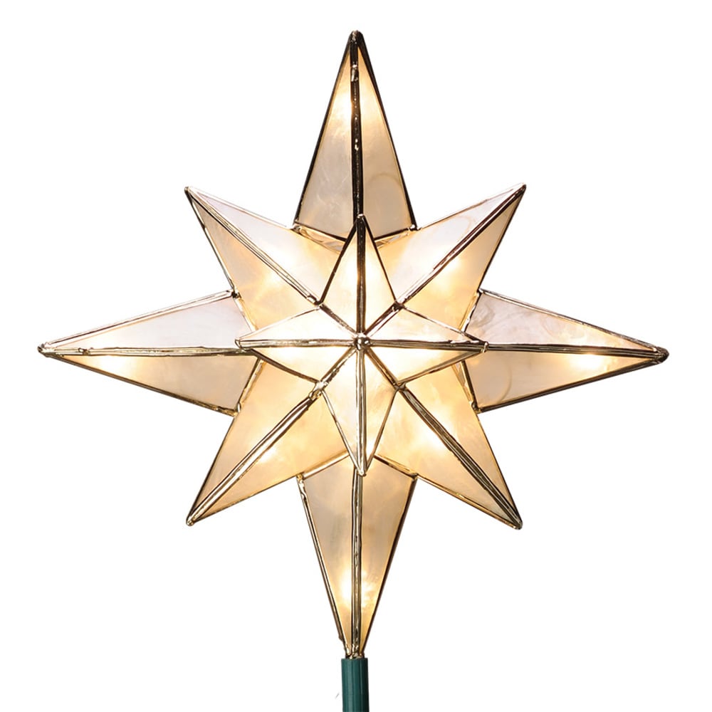 Lighted Christmas Tree Toppers at