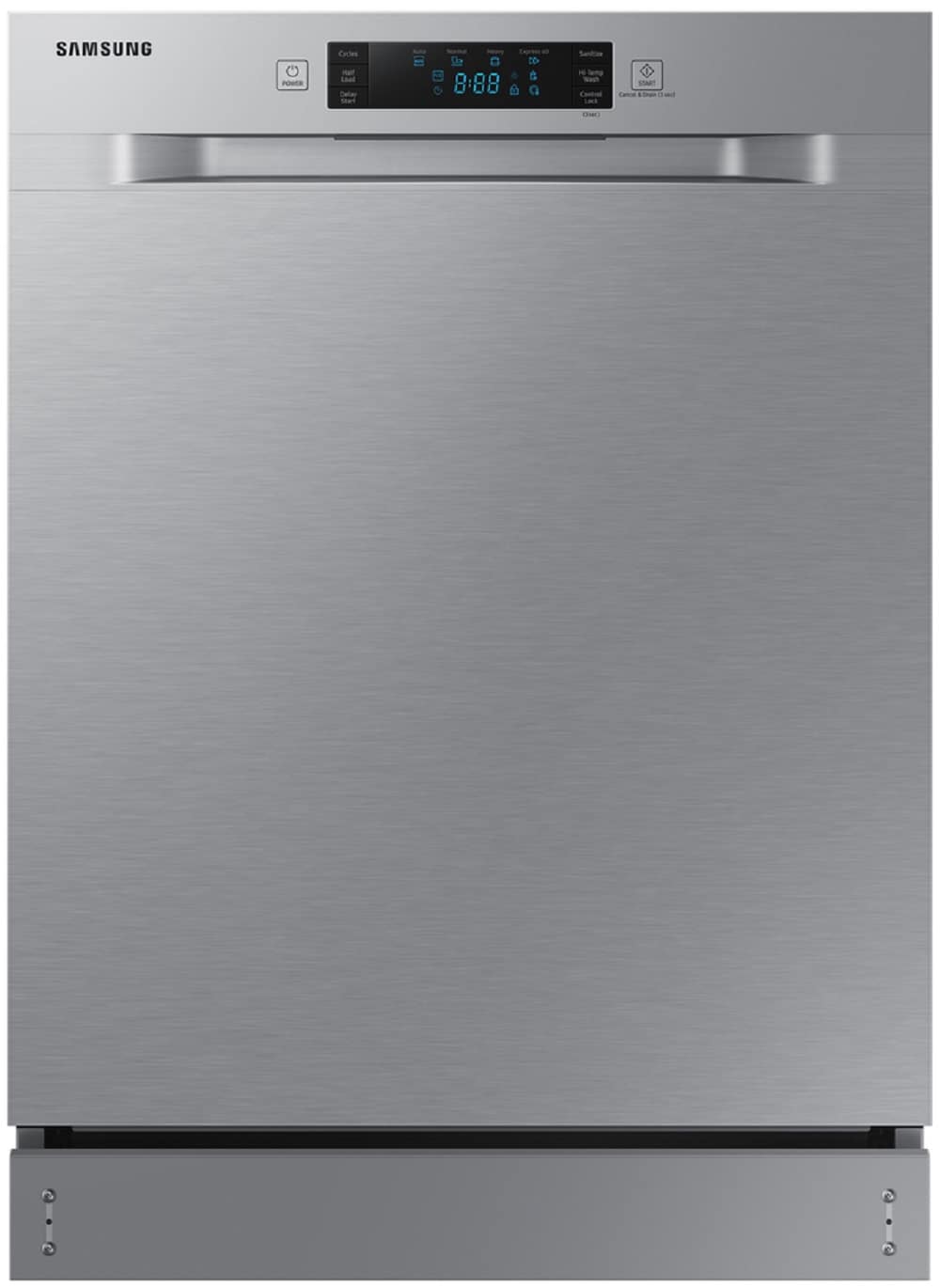 Front Control Dishwasher with Stainless Steel Interior Dishwashers -  DW80J3020US/AA