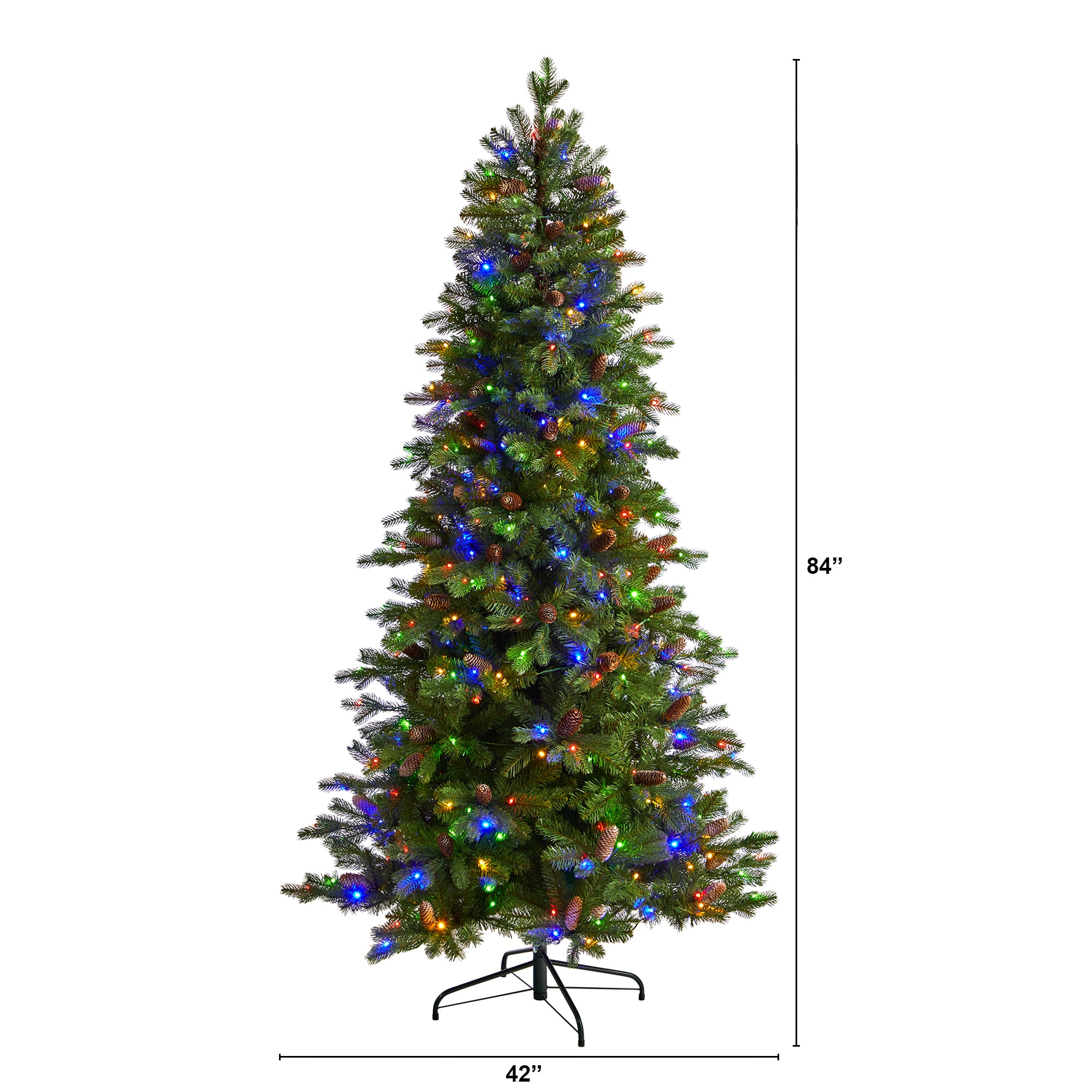 Nearly Natural T3262 Artificial-Christmas-Trees - View #3