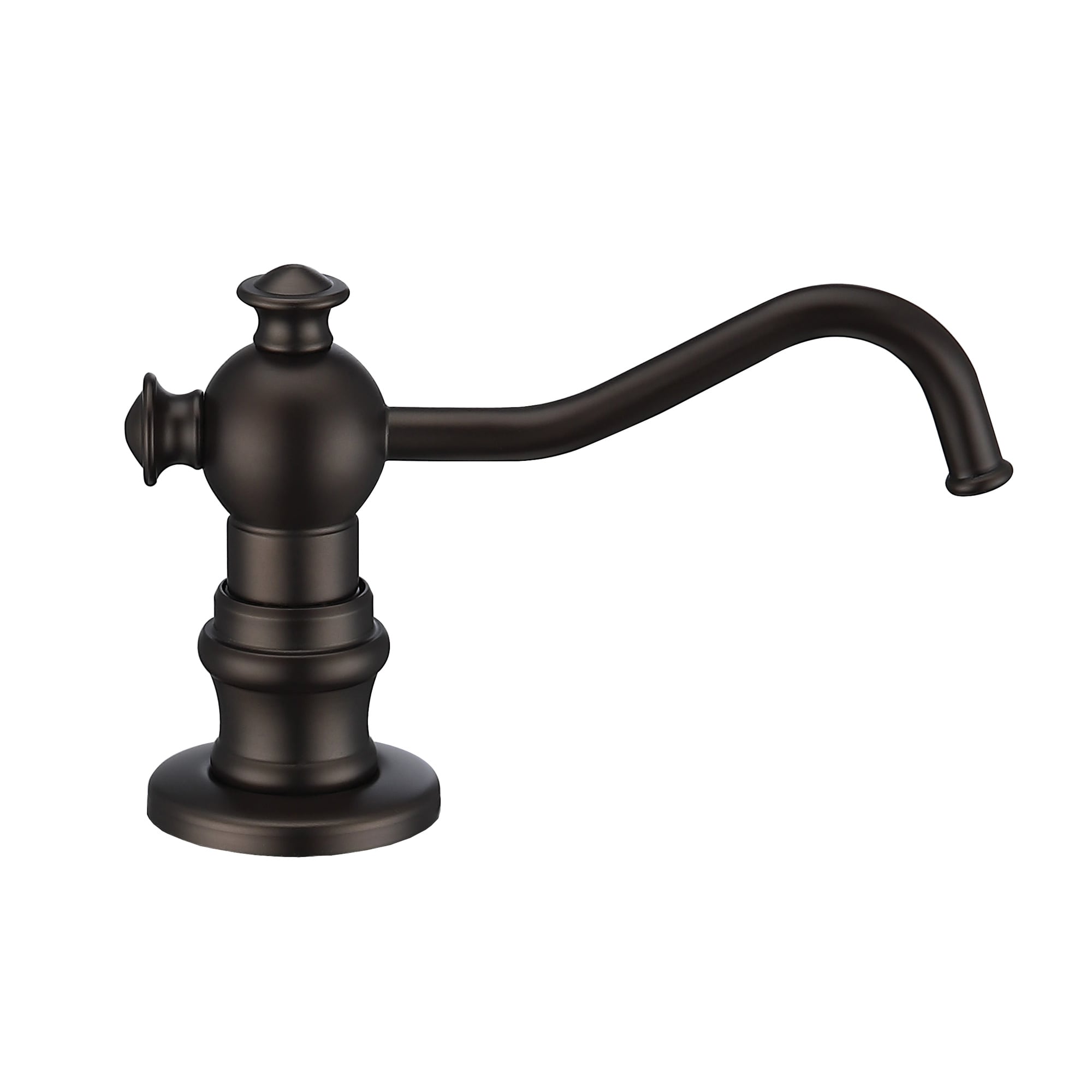 Whitehaus Collection Whitehaus 5-in Deck Mount Solid Brass Kitchen Soap And Lotion Dispenser