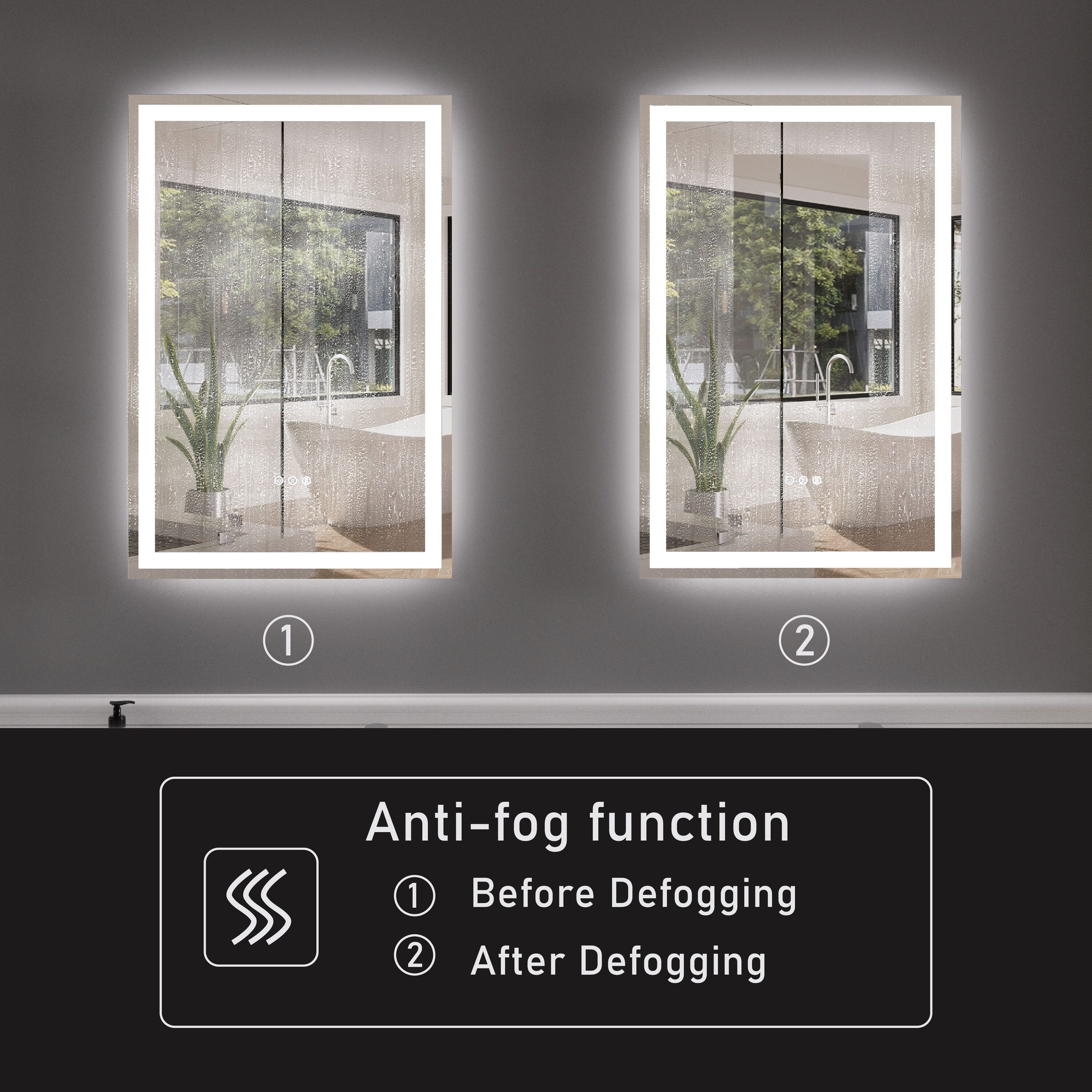 HomLux LMRECTFL2436 Decor-Mirrors - View #4
