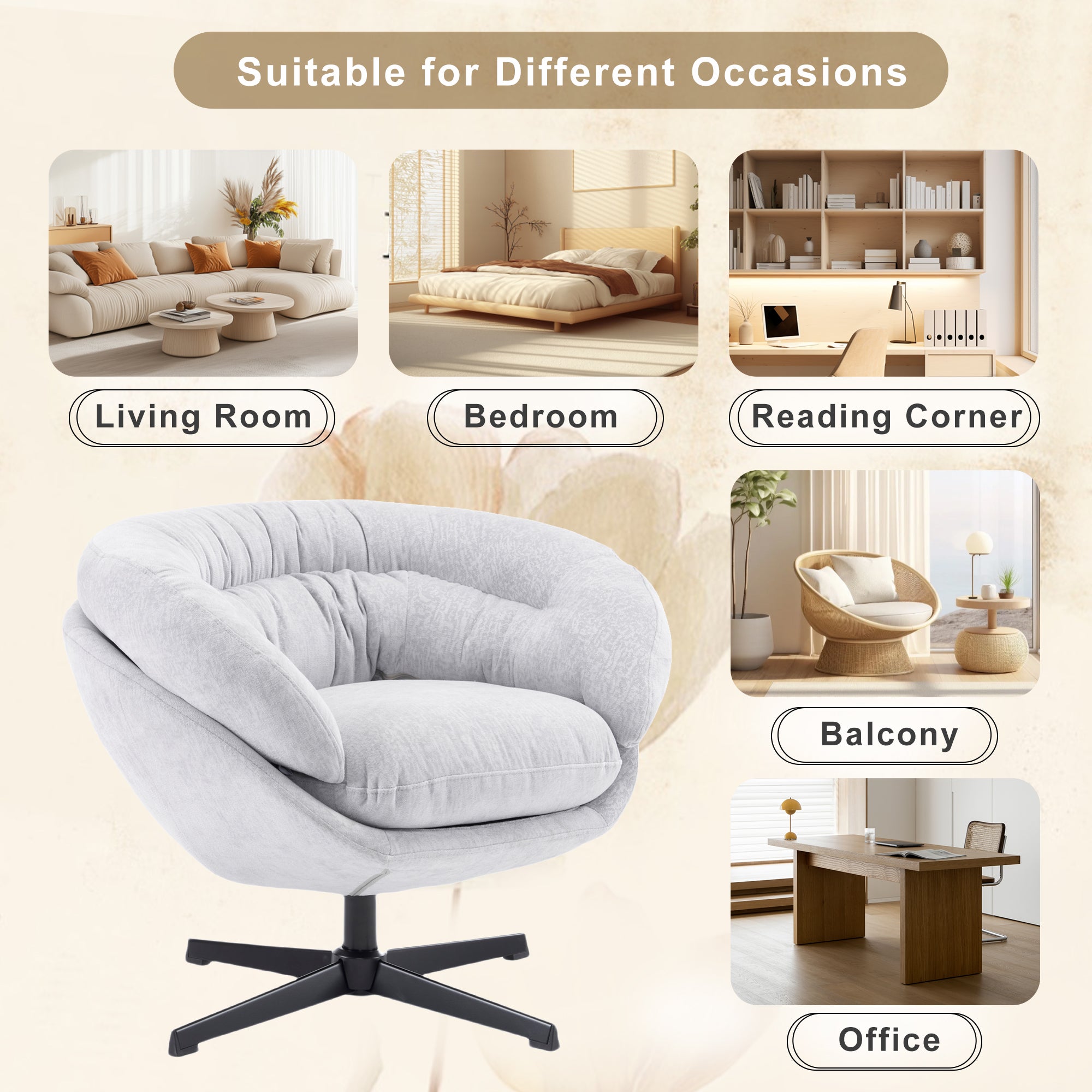 Boyel Living BL-NE-7777G chairs - View #4