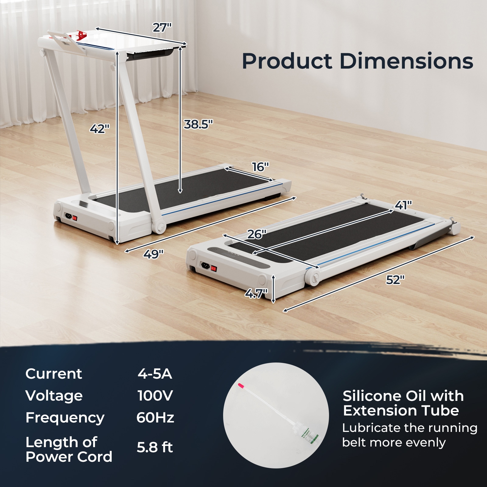 Slickblue D-CO-HW97173PS treadmills - View #3
