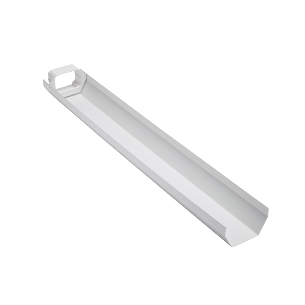 Amerimax - Dripper Flipper Vinyl 30-in White Adjustable Downspout extension