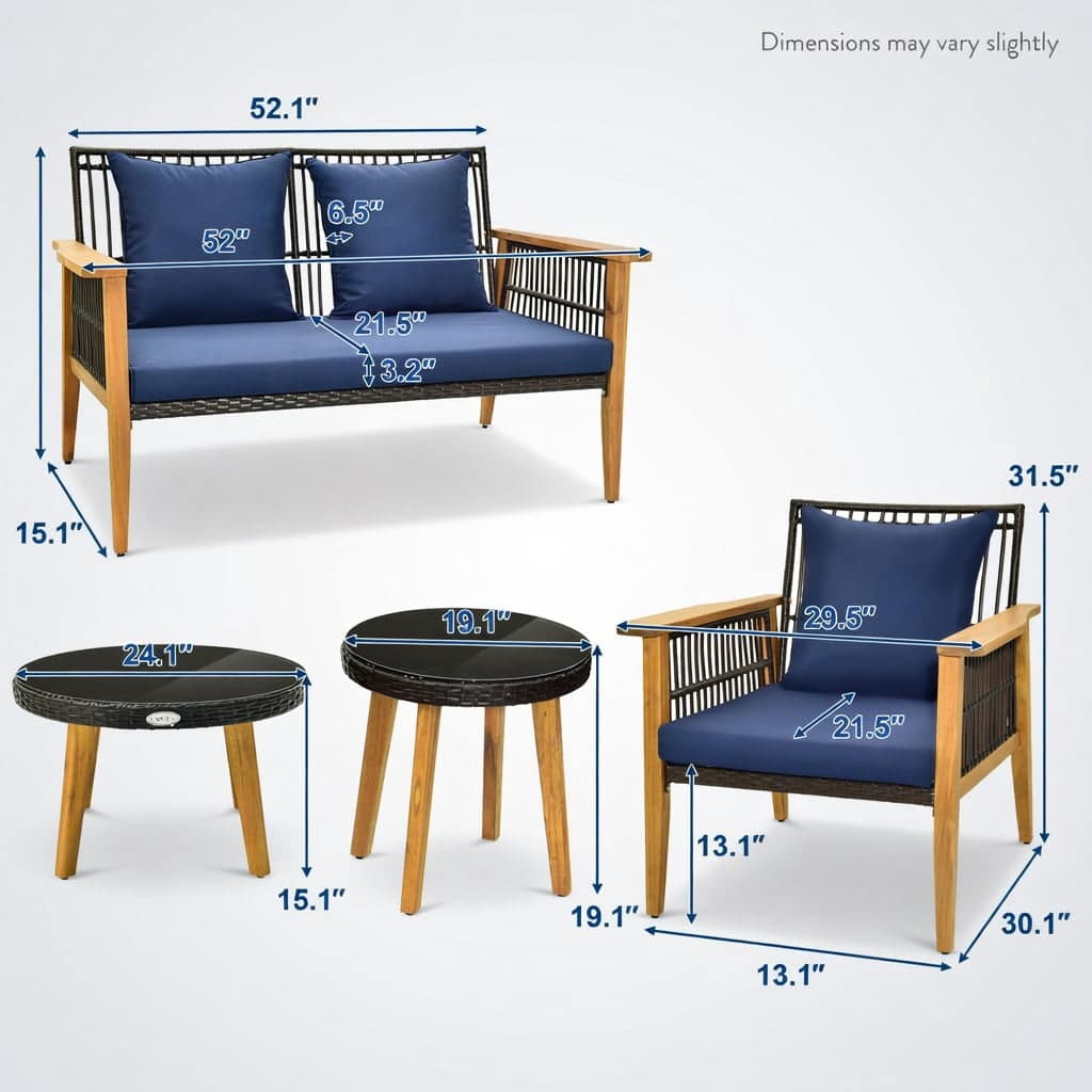 Choco Moon 5357455153399 Patio-Conversation-Sets - View #6