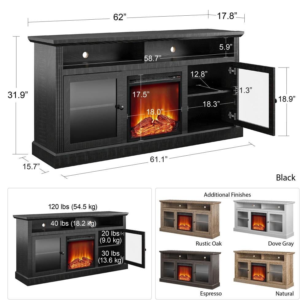 Ameriwood Home 3208878COM Electric-Fireplaces - View #5