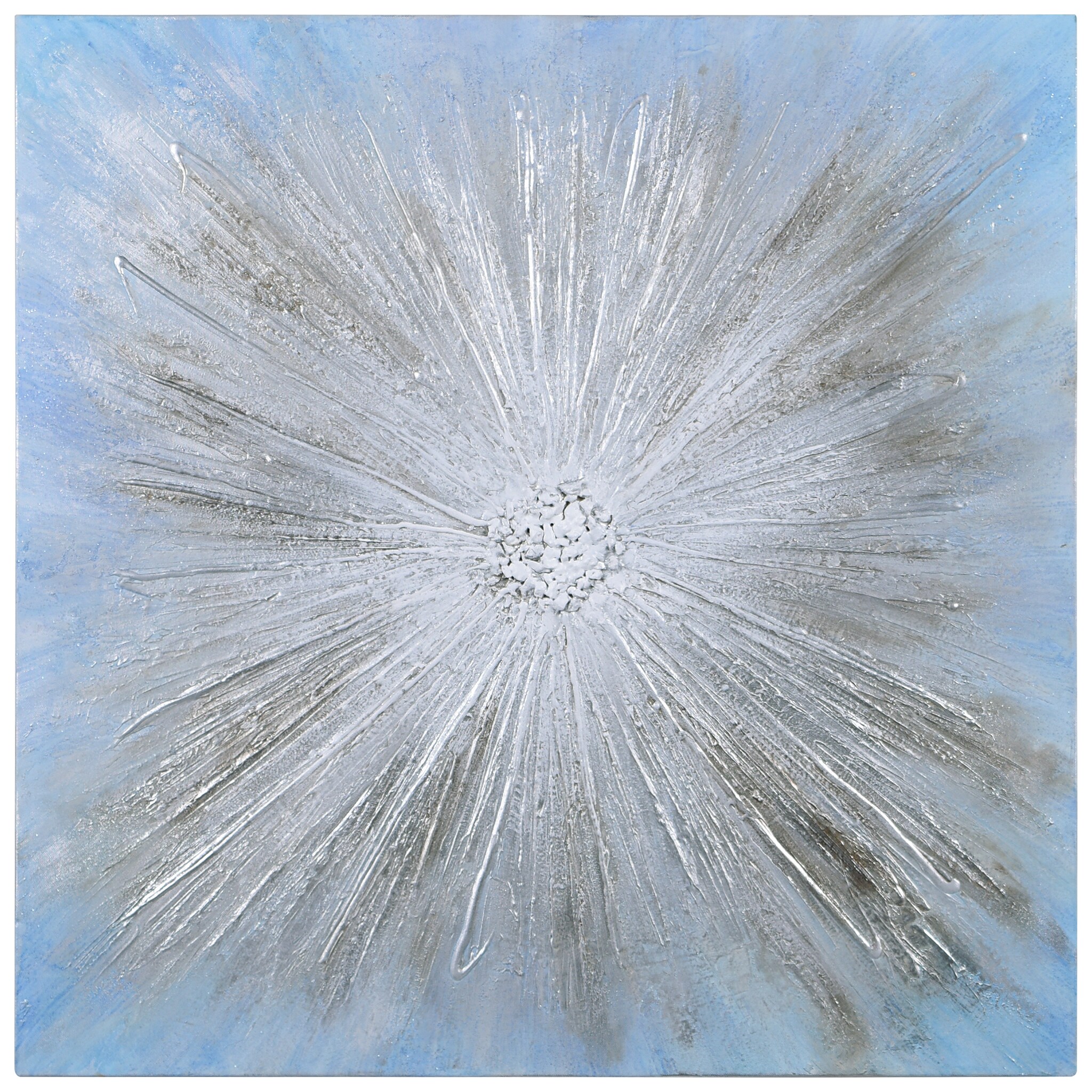 Empire Art Direct MAR-CB6990-3636 Textured Wall Art 36 x 36 Supernova Textured Metallic Hand Painted Wall Art by Martin Edwards Martin Edwards 36-Inches H x 36-Inches W Abstract Canvas Hand-Painted Painting