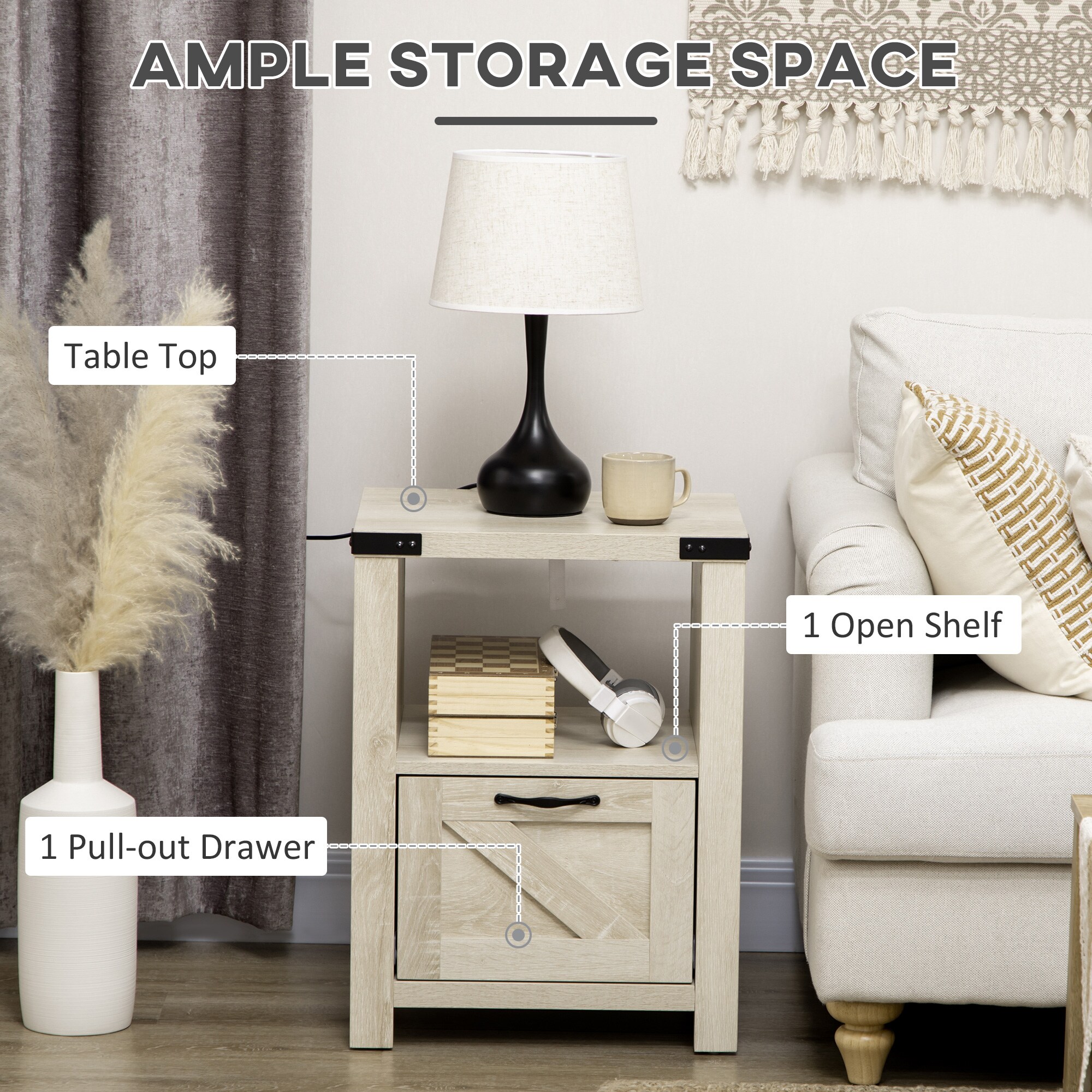 HomCom 838-006AK End-Tables - View #9