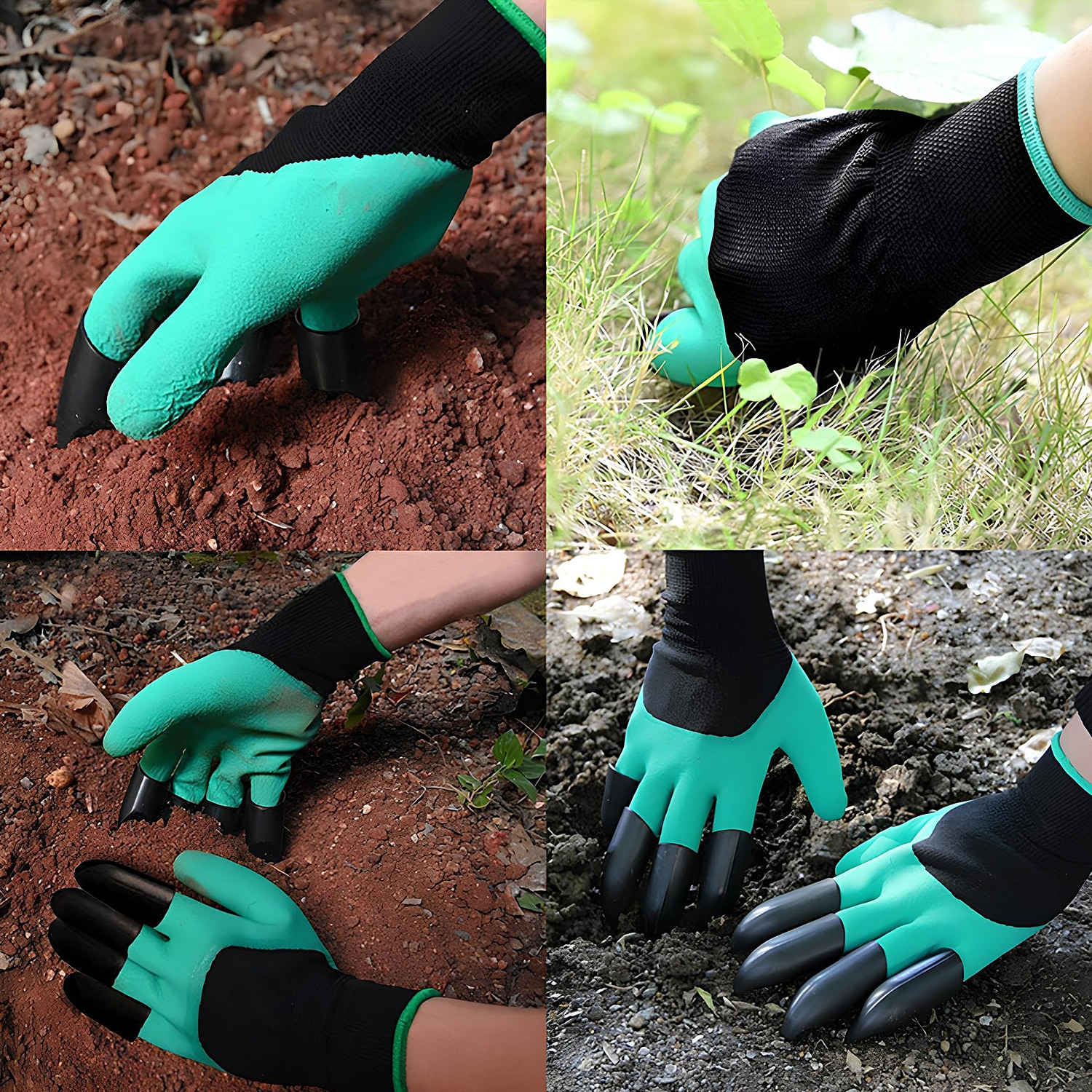 Portable Utility Work Gloves for Men Women Gardening Gloves