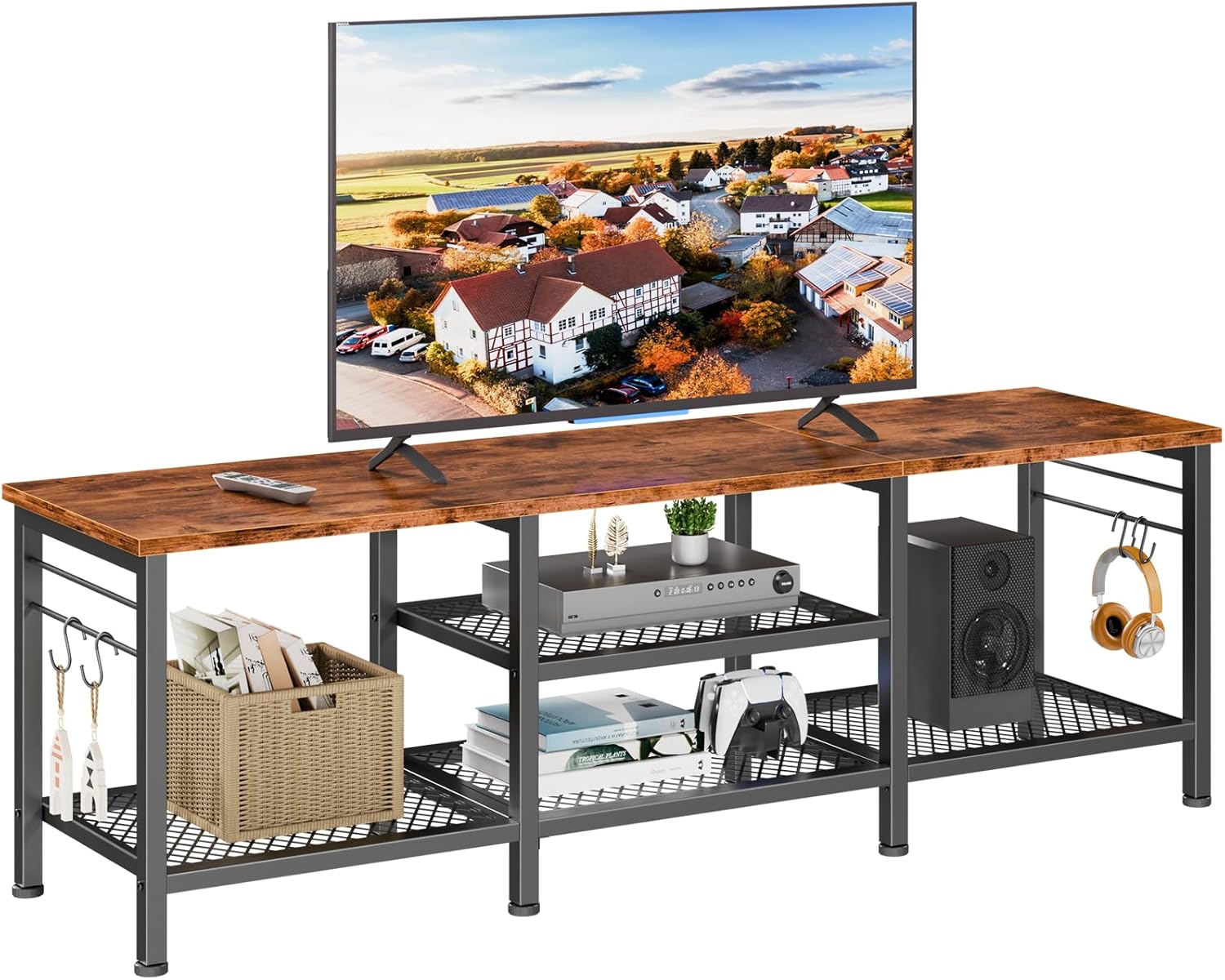 Furologee 55 Inch TV Stand for TVs up to 65 Inch in the TV Stands