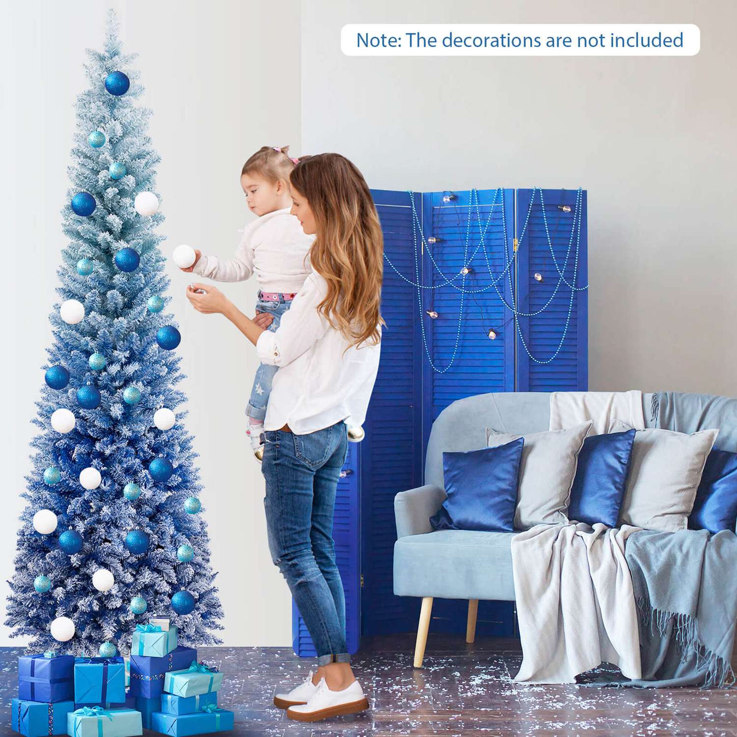 Costway HCST04159 Artificial-Christmas-Trees - View #4