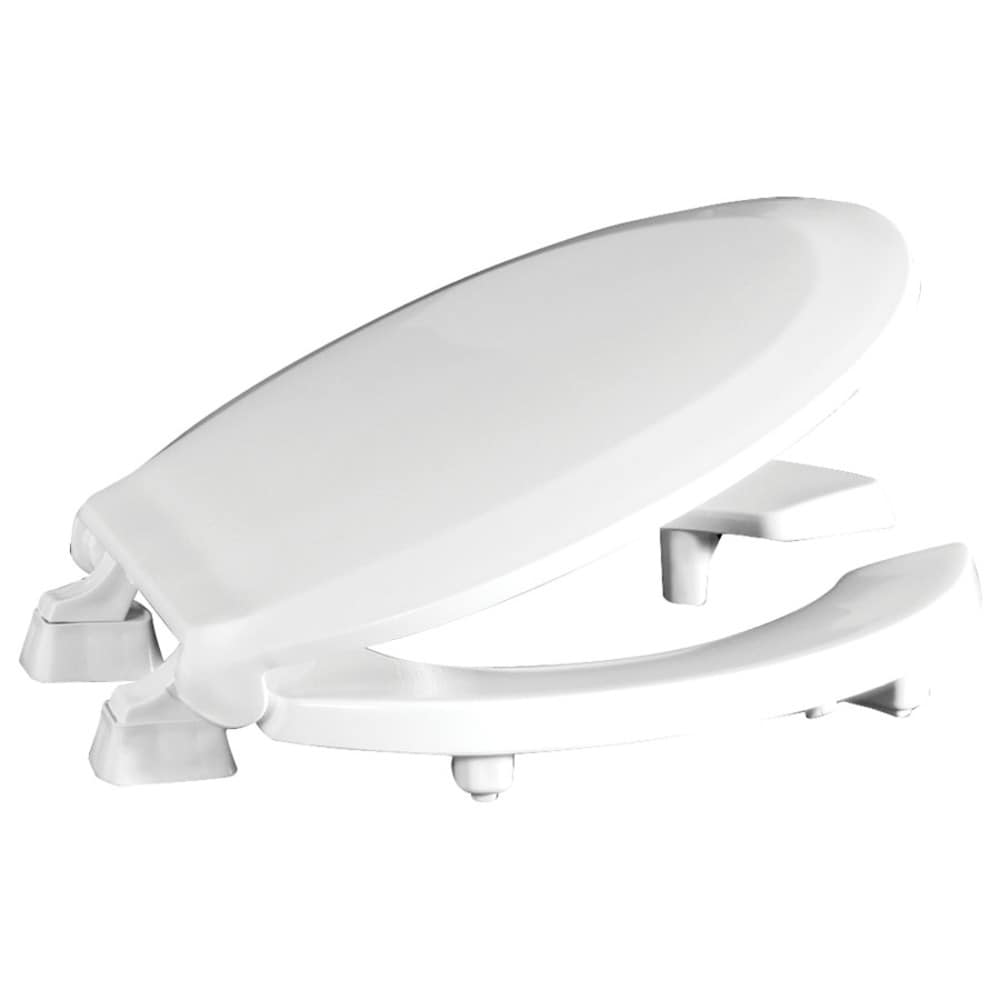Centoco HL460STS-001 Plastic White Round Toilet Seat