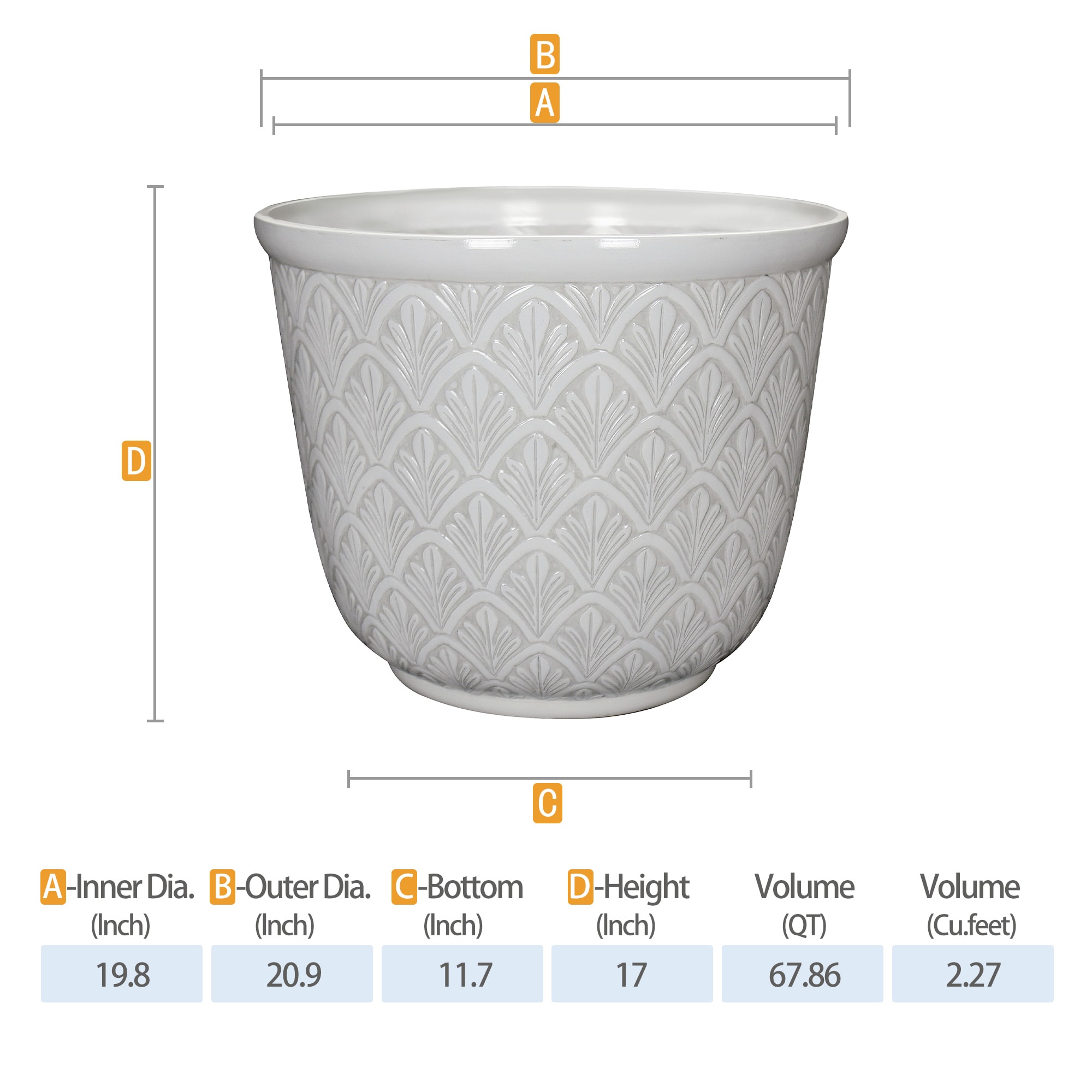allen + roth PLH7221TWI Planter-Window-Box - View #4
