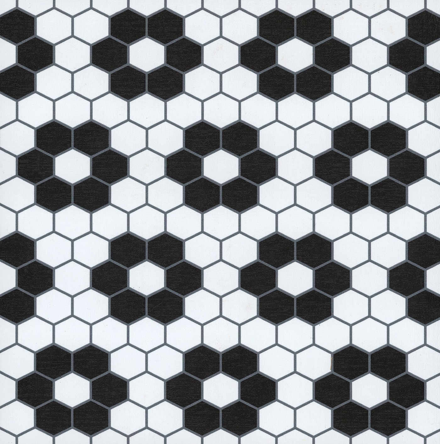FloorPops FP3931 Black Black Patterned look 2.76-mil x 12-in W x 12-in L Water Resistant Peel and stick Luxury Vinyl Tile Flooring ( 10-sq ft Carton )