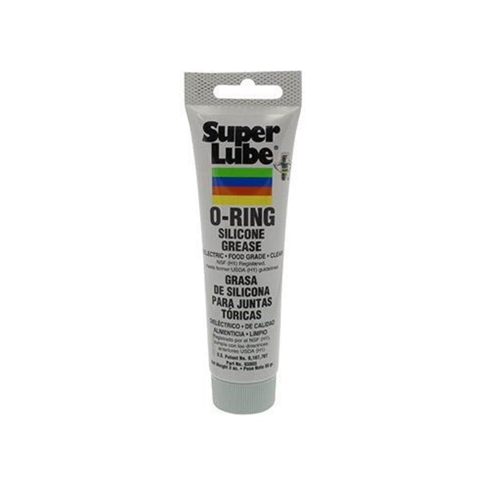 Super Lube O-ring lubricants 3-oz Silicone Grease in the Hardware
