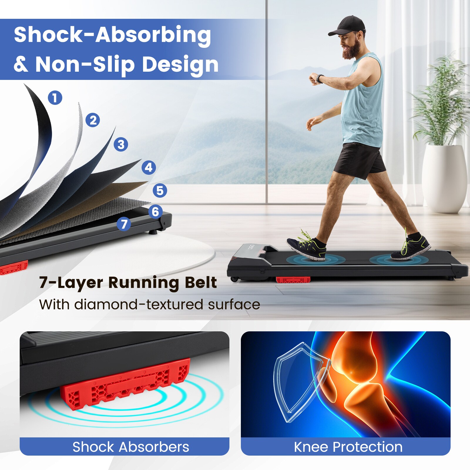 Slickblue D-CO-ER-SU83283PS treadmills - View #4