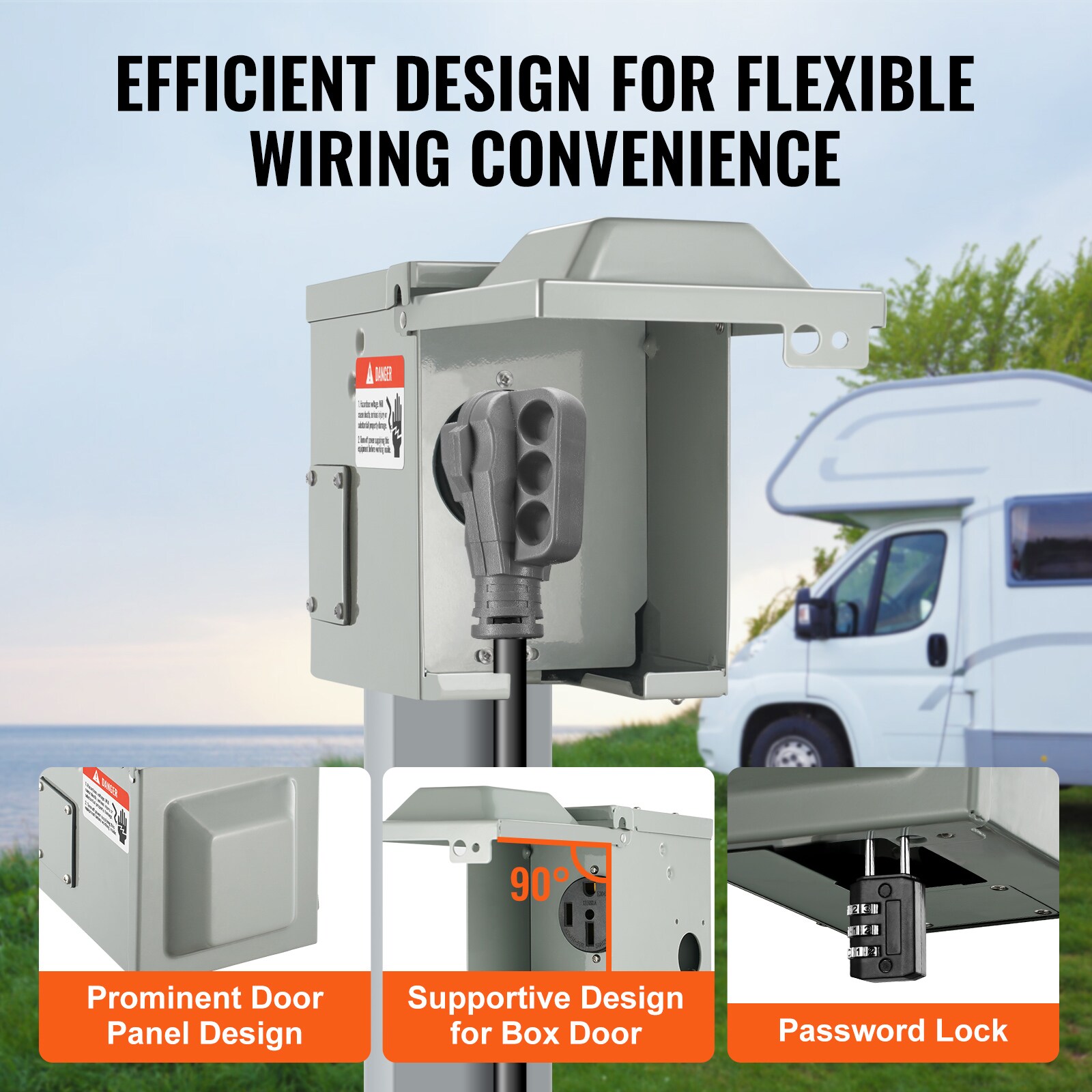 VEVOR SCDGNRV50A1401520V0 receptacles - View #3