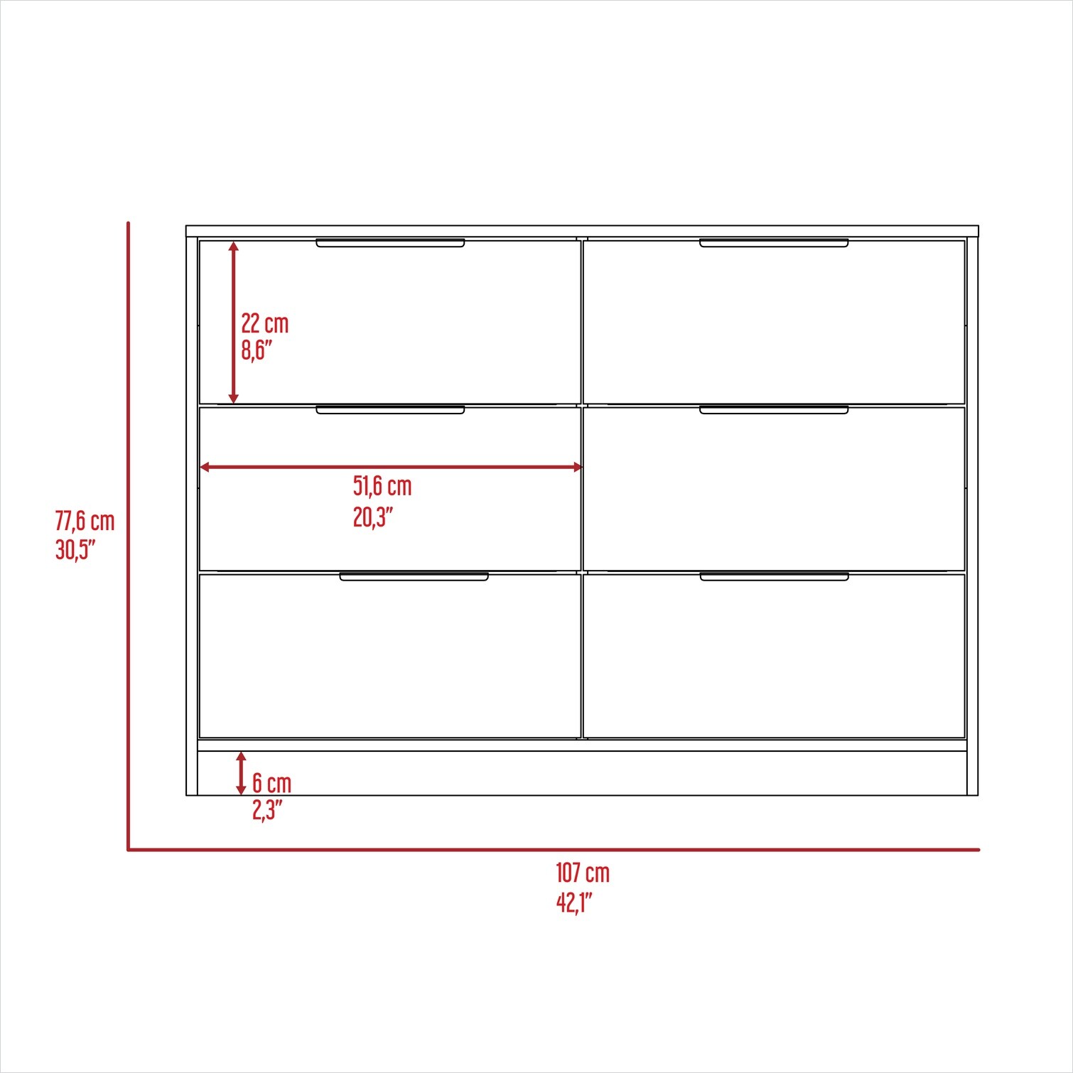 SUNCREAT 4PTG8HPQ5ZKB dressers - View #5