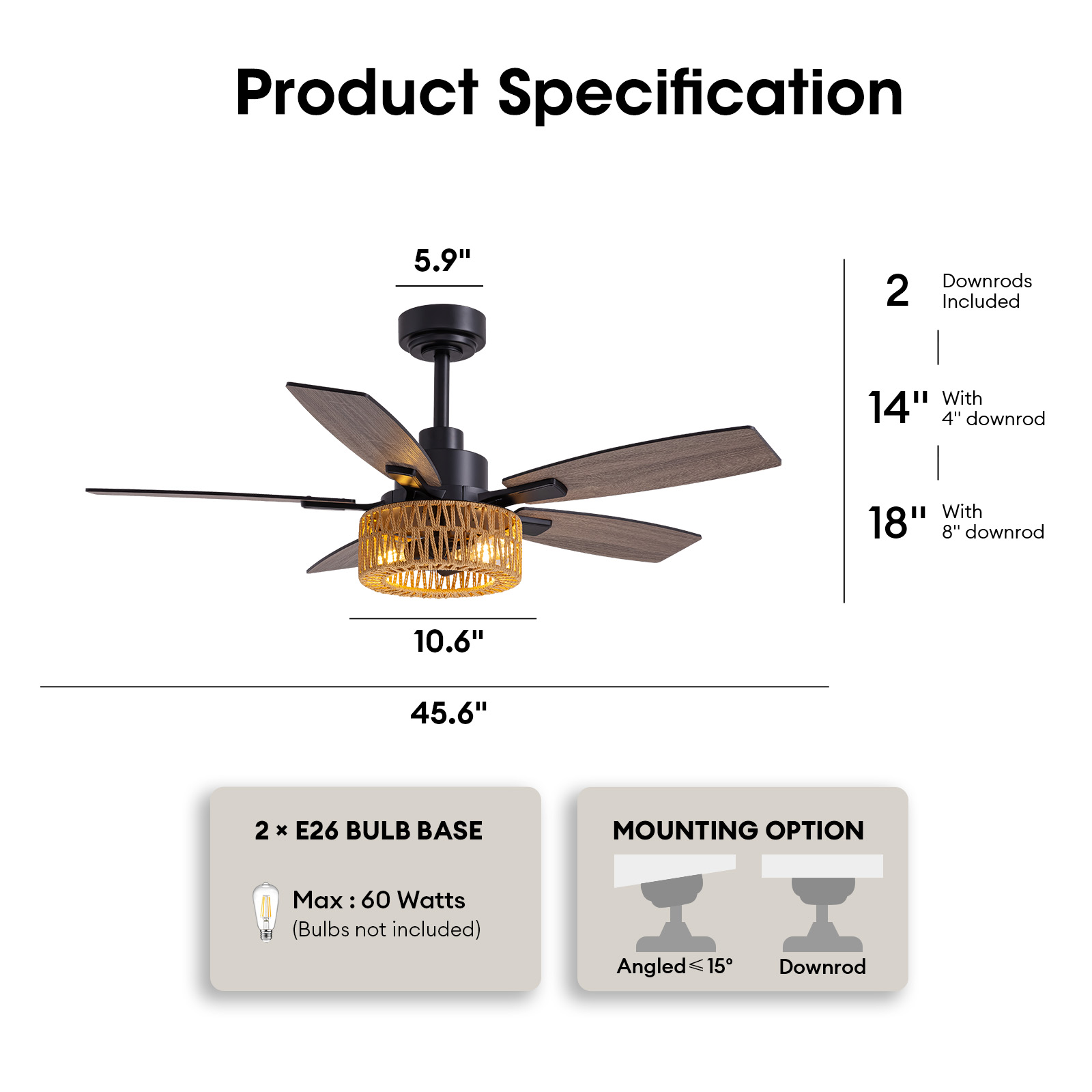 SILJOY FS-8916D-46-01 Ceiling-Fans - View #3