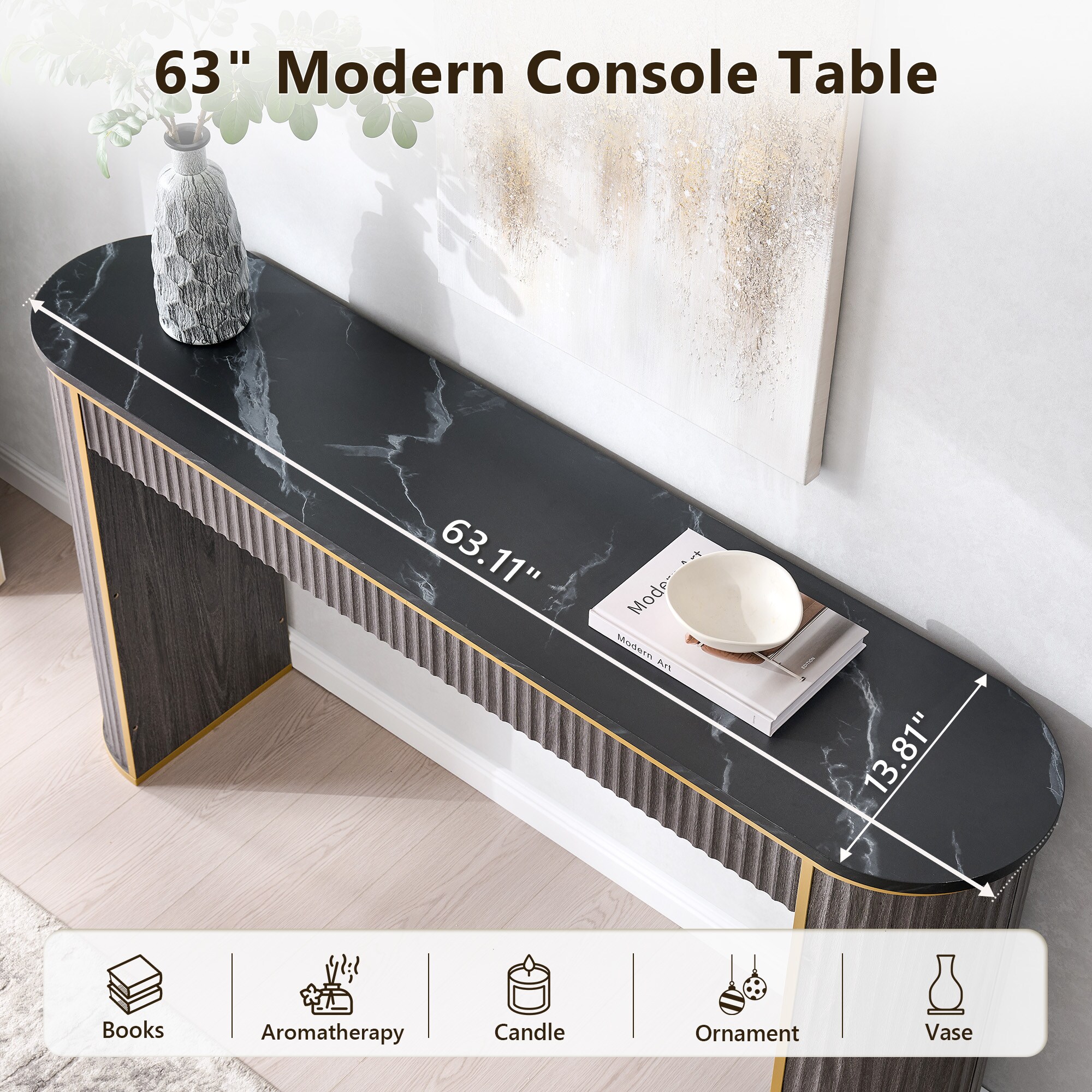OKD YJ00005-DKA-LS Console-Sofa-Tables - View #5
