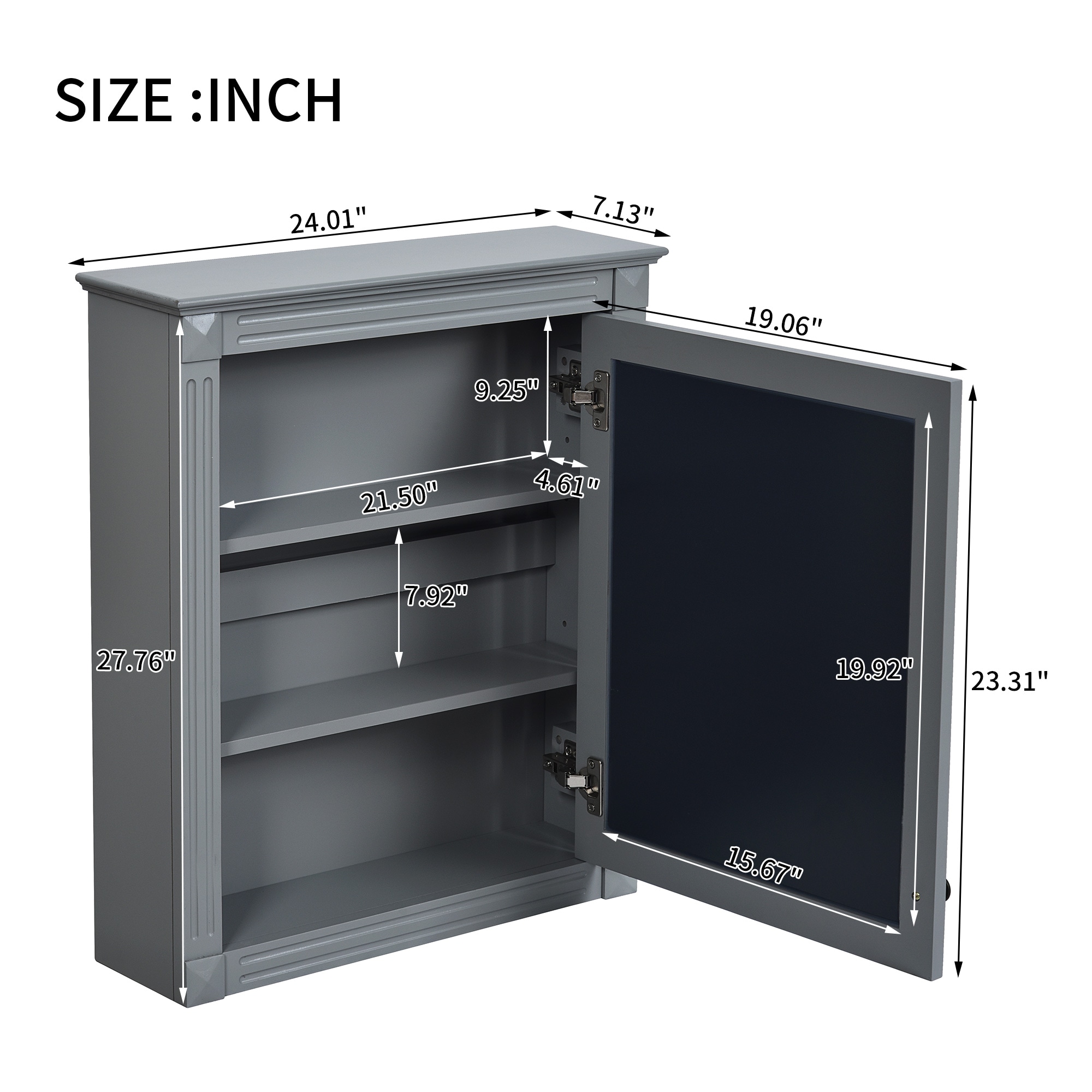 ZAKLOOP XUZJMR-YL-WB-1802 Utility-Storage-Cabinets - View #3