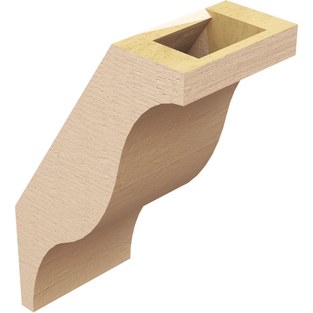 Ekena Millwork BRCUR05X08X12FSTRCPR braces - View #6