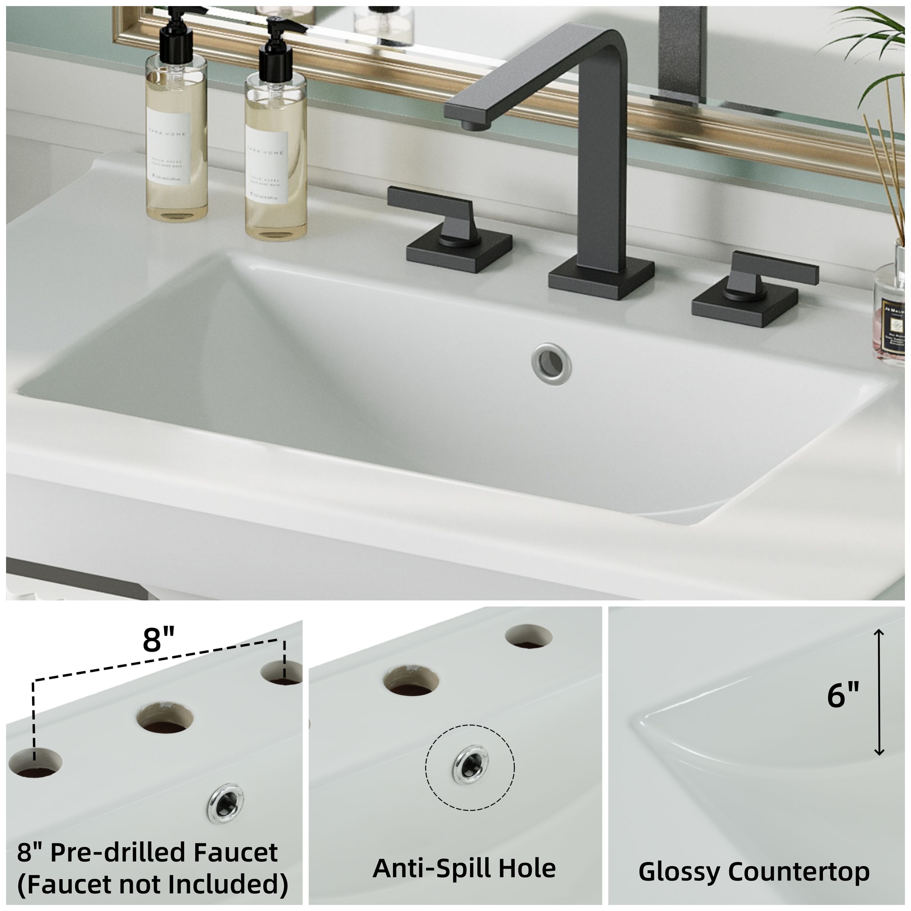 Tatayosi RY-P288931W Bath-Vanity-Combo - View #6