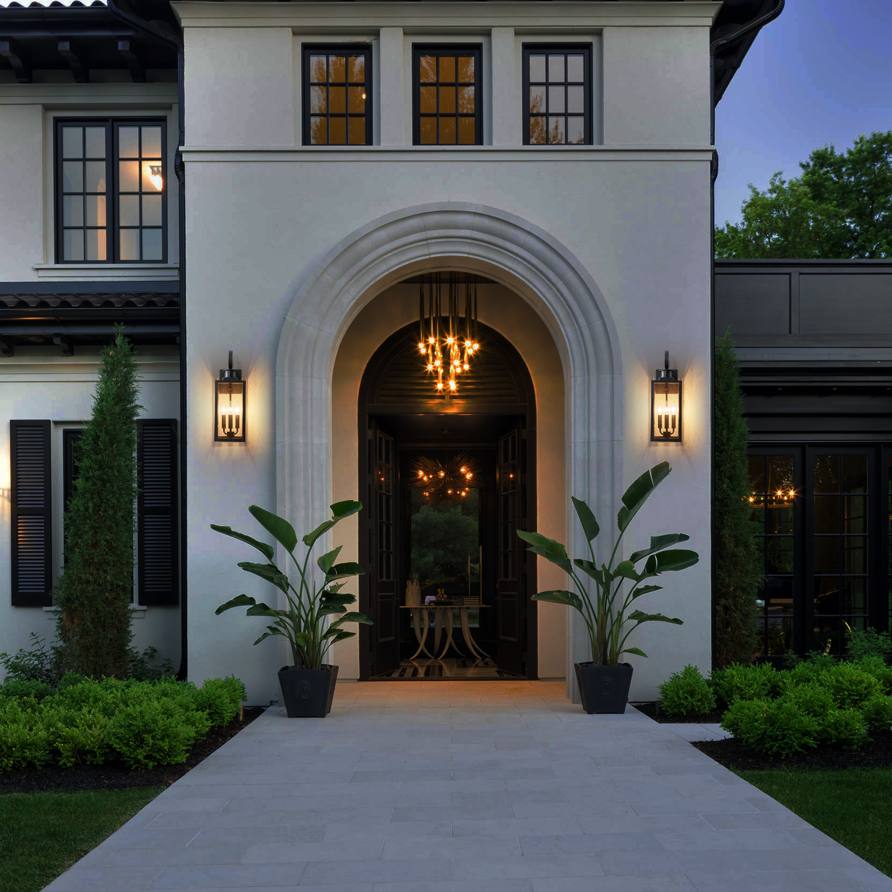 C Cattleya LCA2566-LIN-W Outdoor-Wall-Lighting - View #2