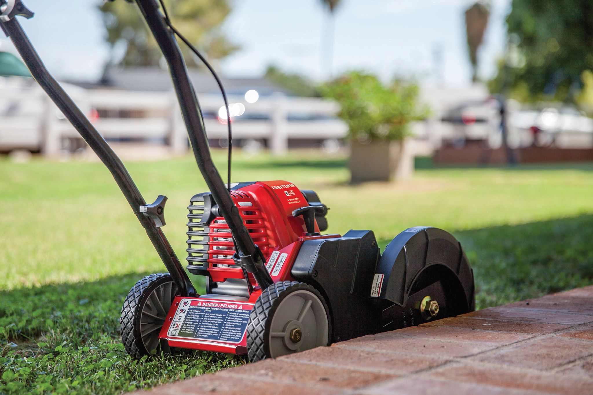 CRAFTSMAN E410 9in Push Walk Behind Gas Lawn Edger in the Lawn Edgers