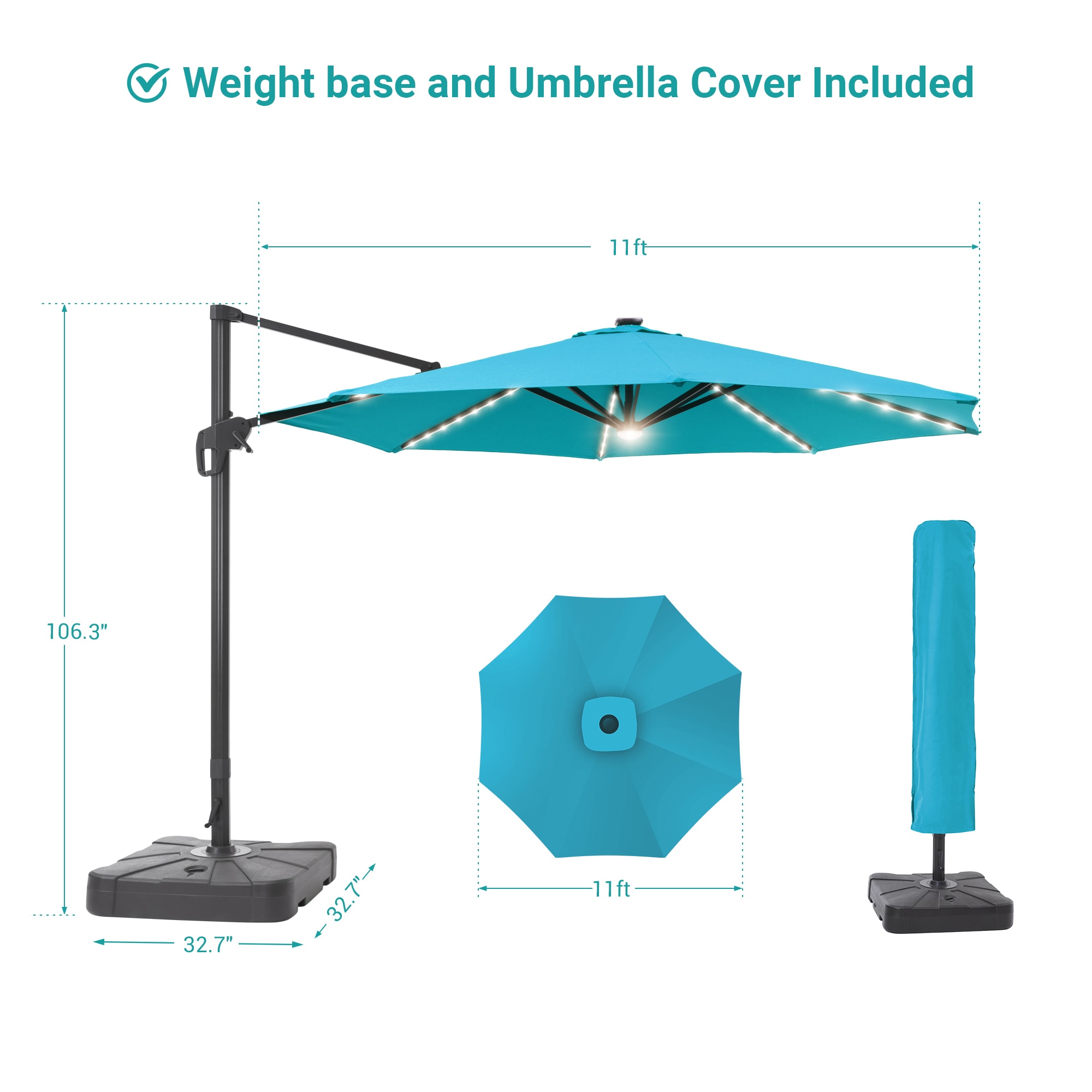 ACEGOSES LW-MCT-JC45LB Umbrellas-2 - View #2