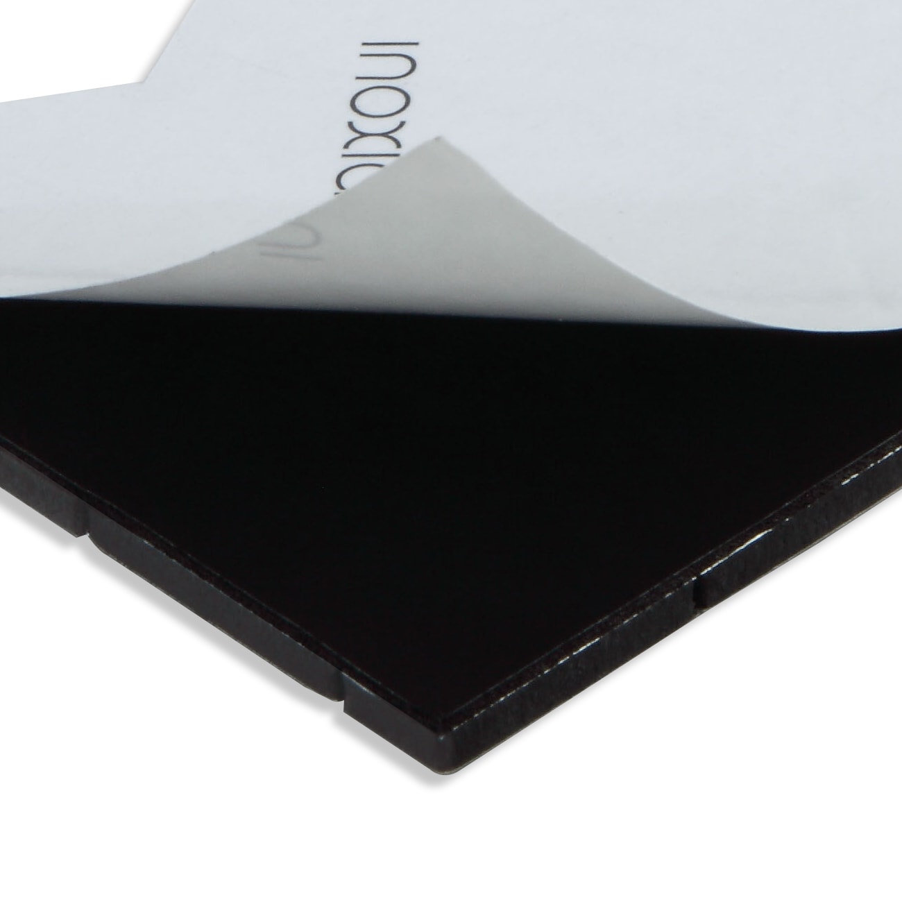 30'' Black Metal Peel and Stick Hexagon Backsplash Panel