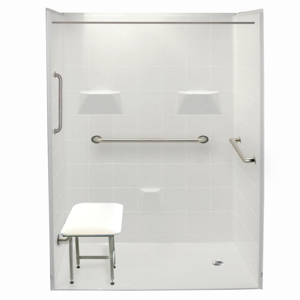 Laurel Mountain LM6036BF5PRPK21.0064 Alcove-Shower-Kit - View #3