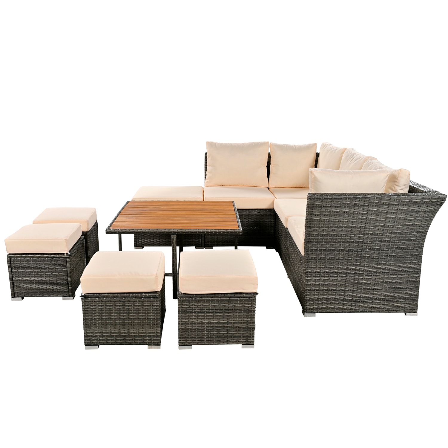 SINOFURN SYA020388BG Patio-Conversation-Sets - View #9
