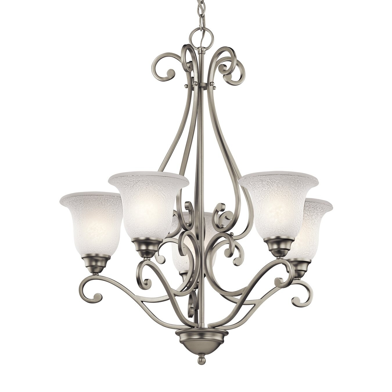 kichler camerena 5 light chandelier