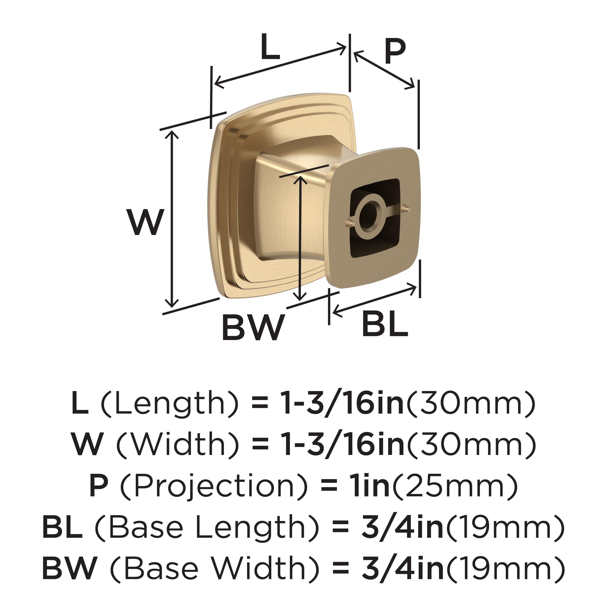Amerock 10VMP37020CZ Cabinet-Knobs - View #4