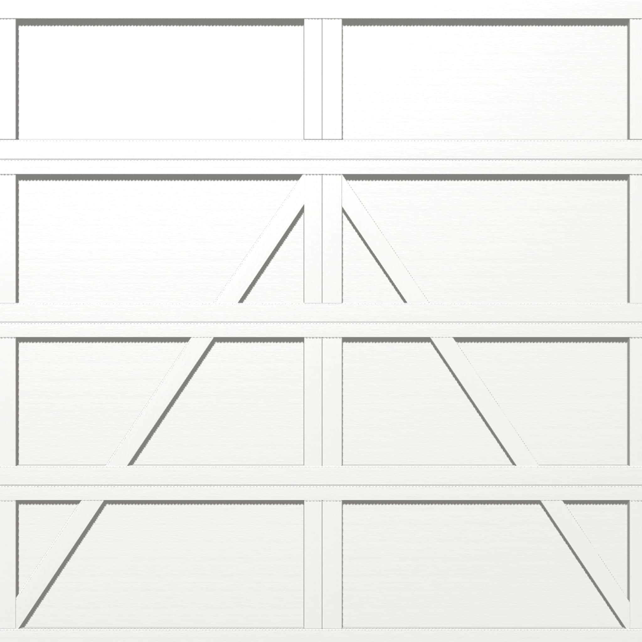 Wayne Dalton WD9405CHW88 Classic Steel Model 9405 8-ft x 8-ft Insulated White Single Garage Door