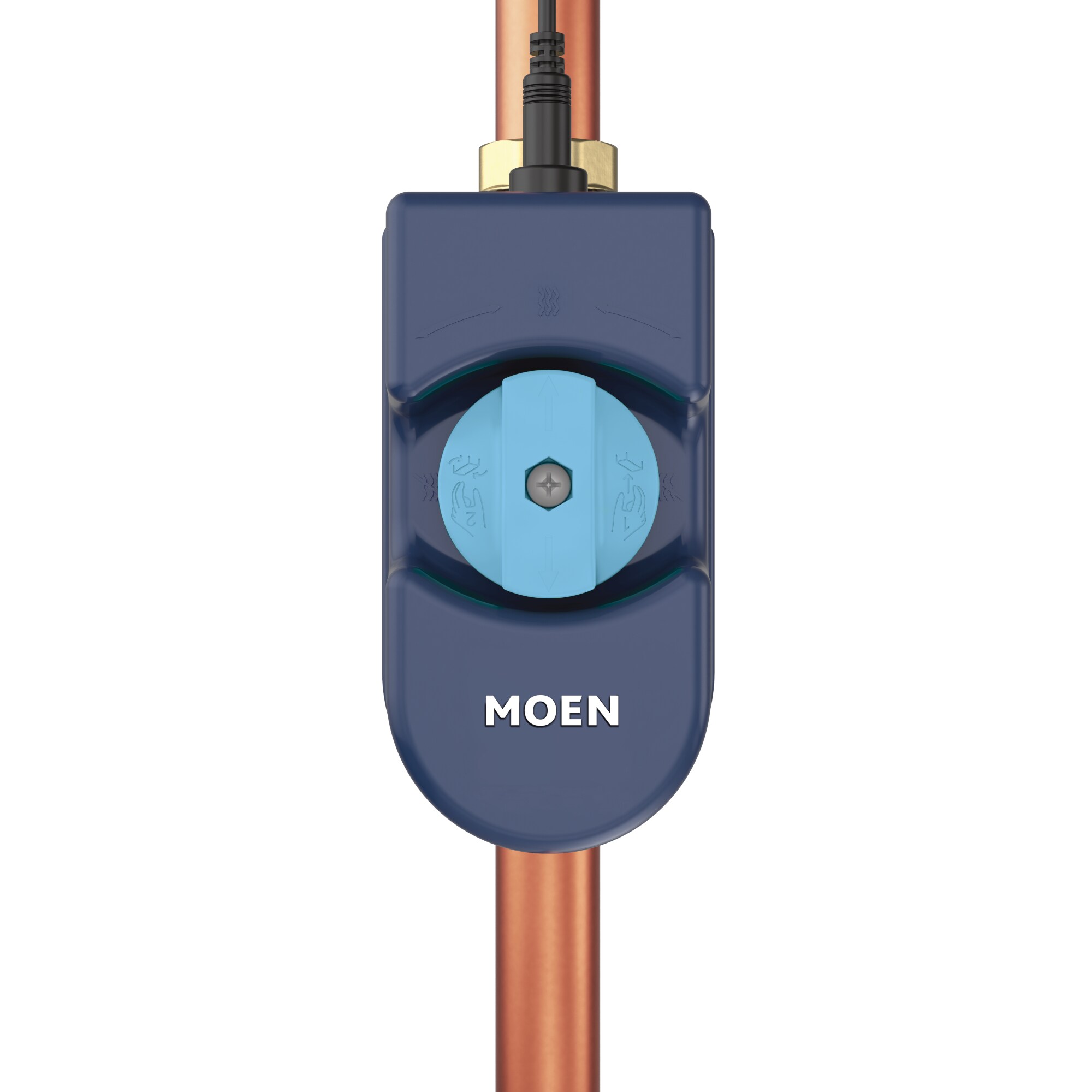 Moen Flo Smart Water Monitor 3 4 In To 1 1 4 In Indoor Outdoor Smart   48026620 