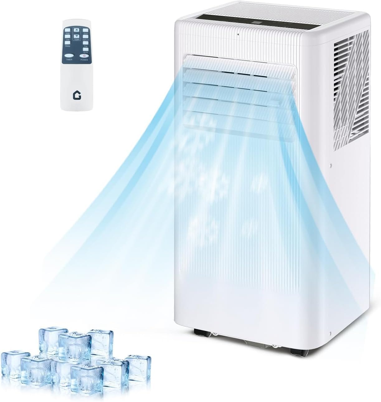 Qeetex LXLS-PHK-336UFH8G Title 10000 BTU Portable Air Conditioner 3In1 Standing AC Unit Remote Control Window Kit Quiet Dehumidifier Cools Up to 560 Sq Ft for Home Office Dorms Price