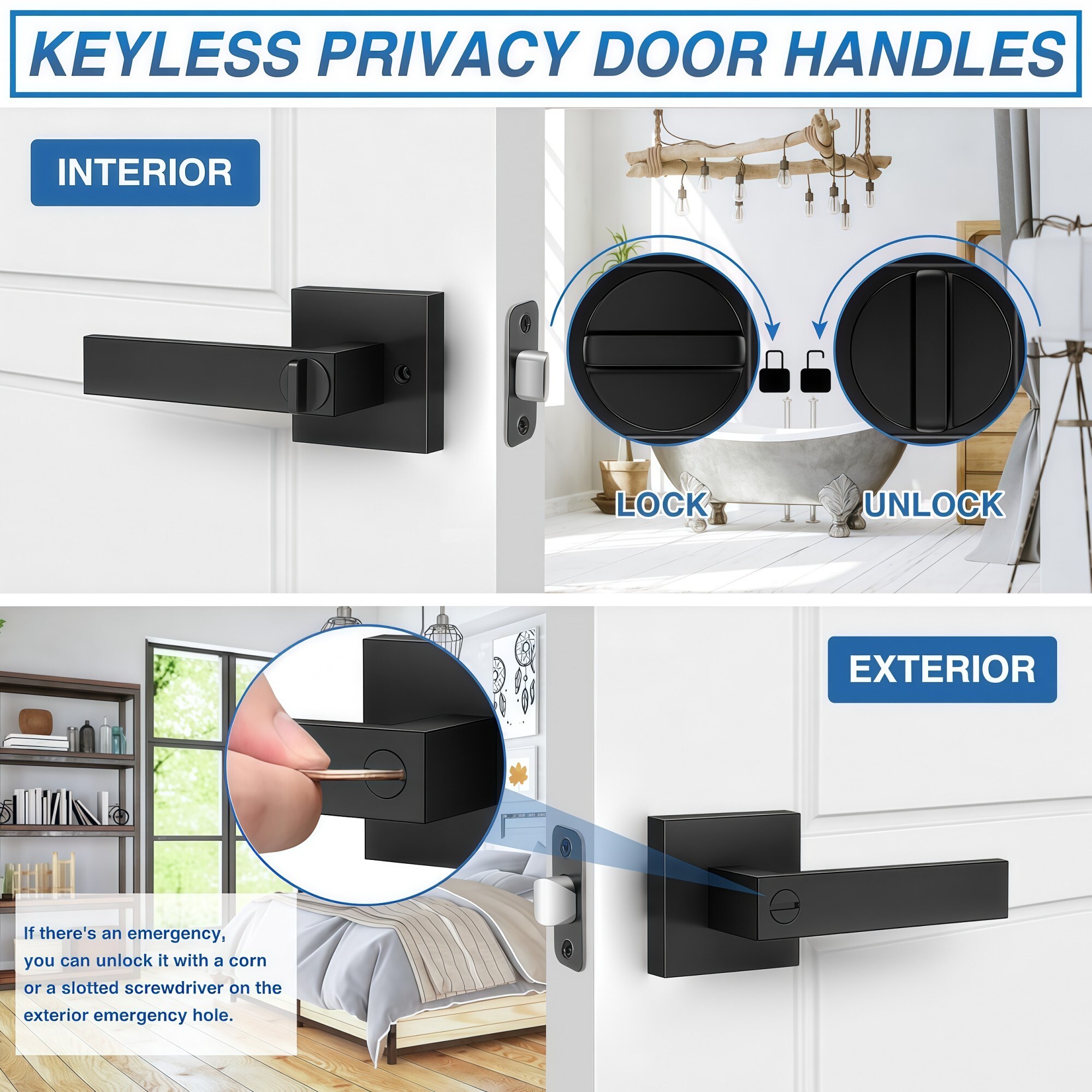 Numhew NHWILL0005 Door-Handles - View #4