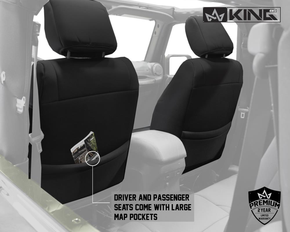 King 4WD 11010301 Car-Seat-Covers - View #4