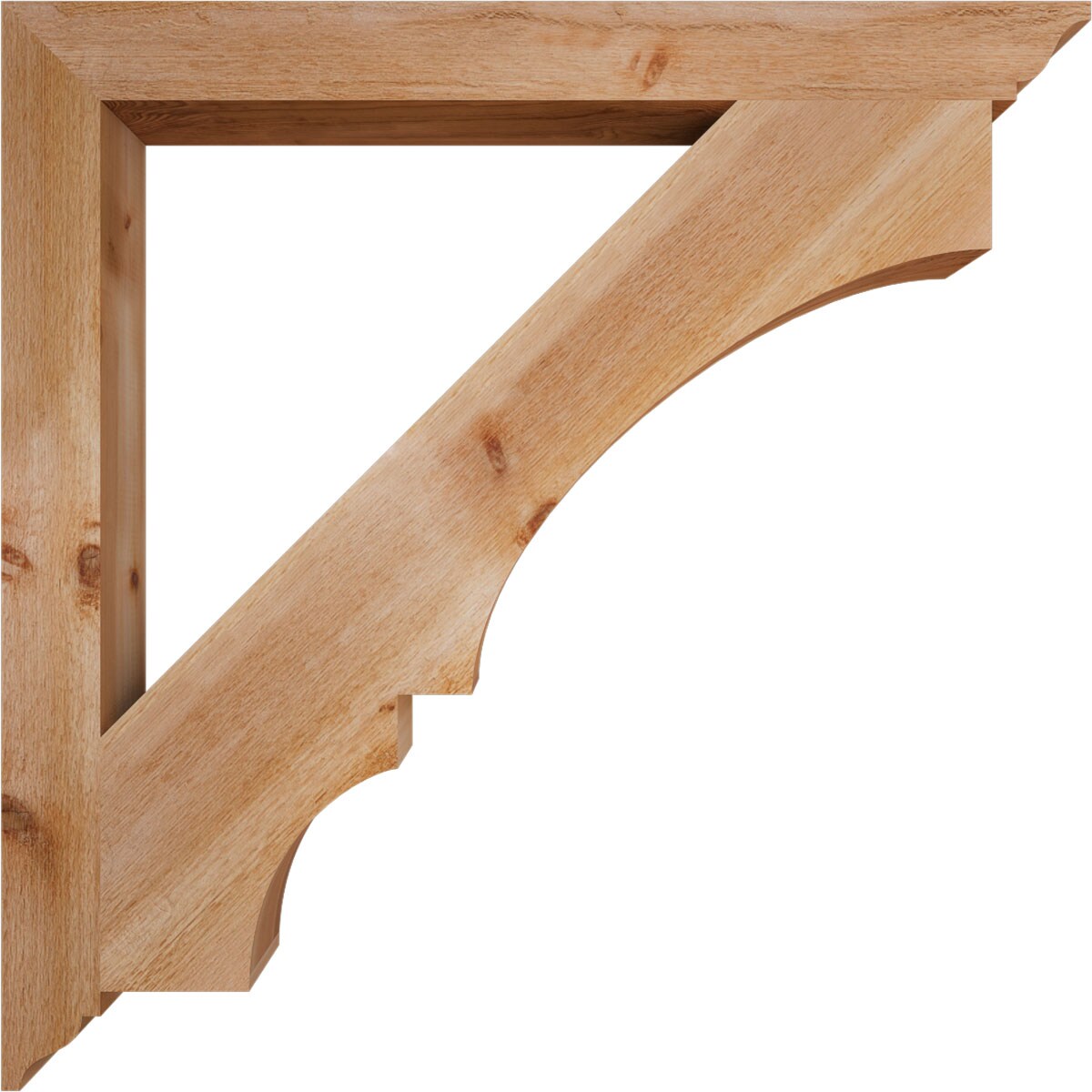 Ekena Millwork BKT04X44X44BOA01RWR Exterior-Brackets-Braces - View #3