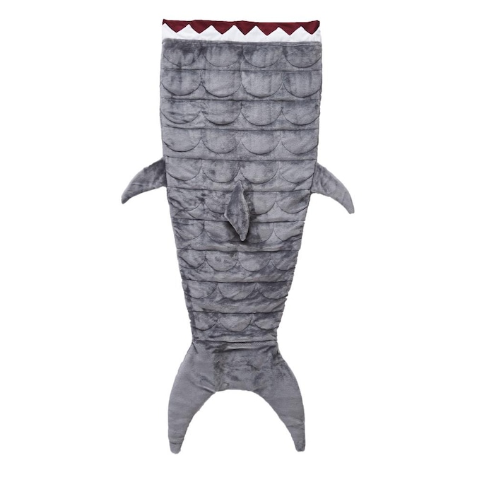 Dream Theory Dream Theory Shark Weighted Throw Blanket 5 lb Grey in the