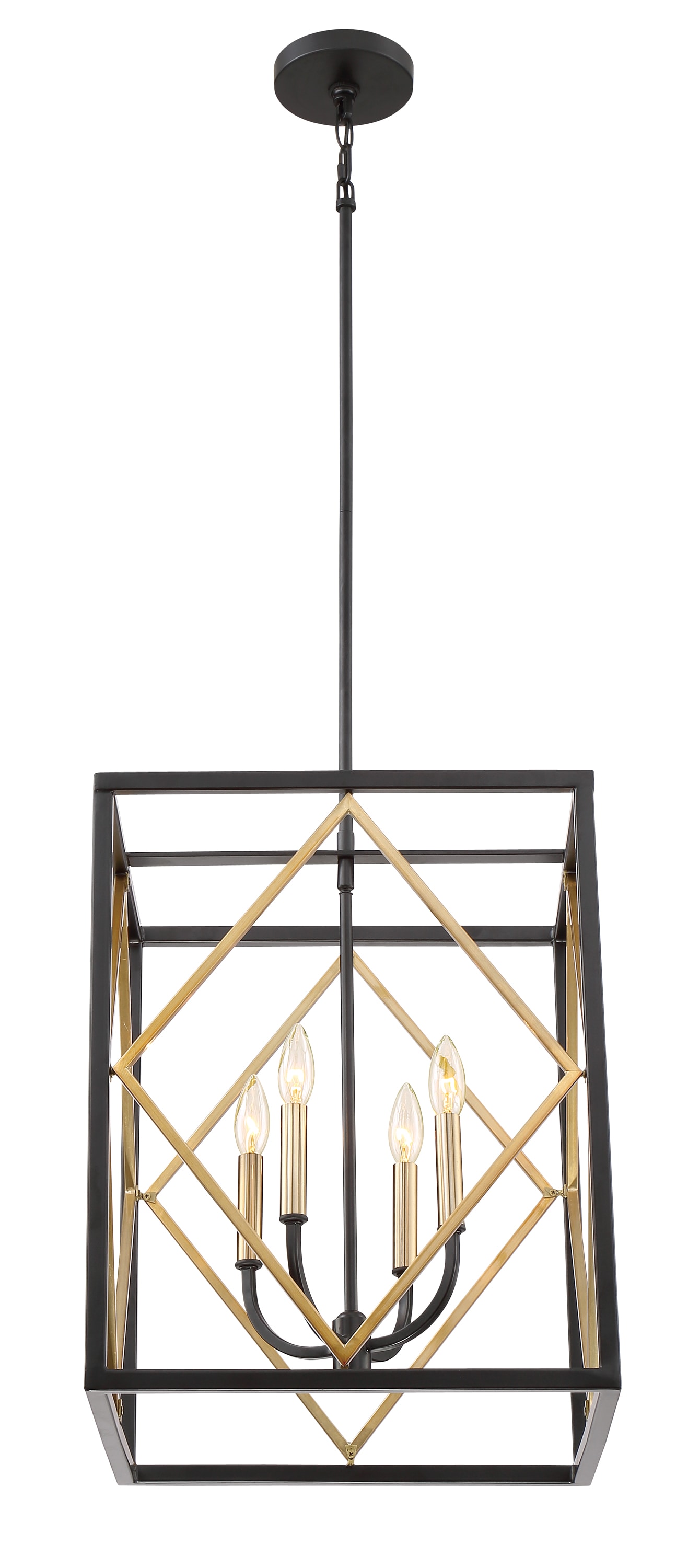 quoizel platform 4 light pendant