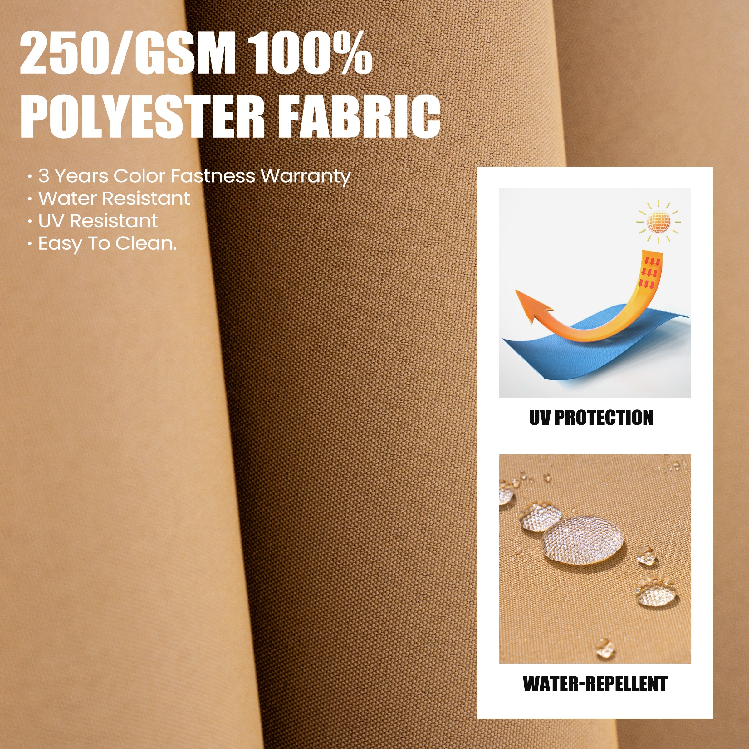 Crestlive Products CL-PU056TAN Umbrellas-2 - View #7